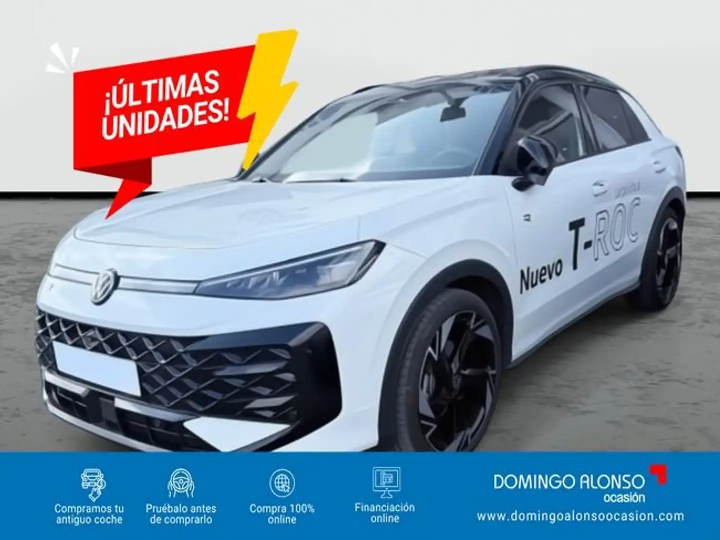 Volkswagen T-Roc R-Line 150 CV mHEV DSG7 Blanco - 1