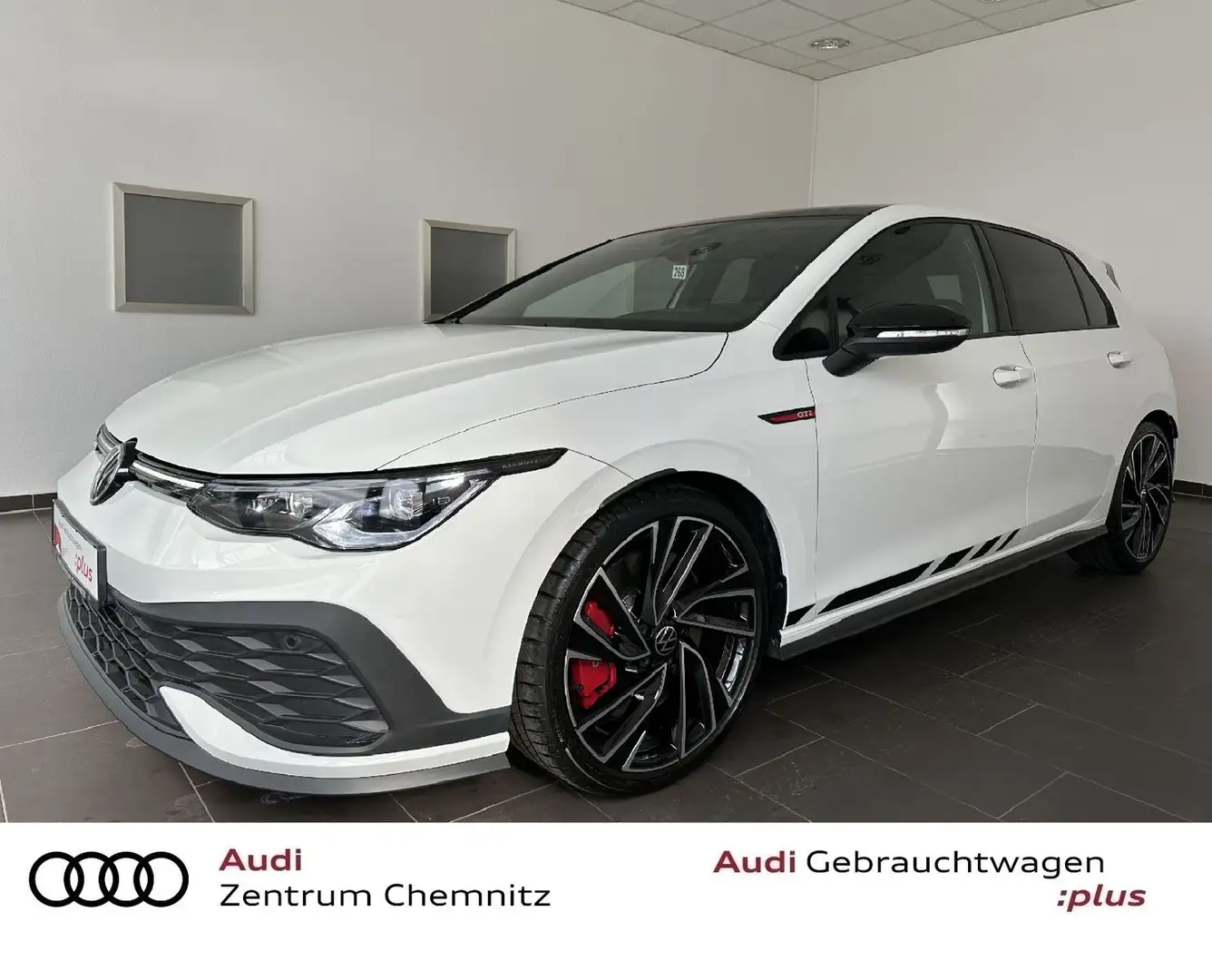 Volkswagen Golf VIII GTI Clubsport MATRIX+PANO+HEAD+HARMAN Weiß - 1