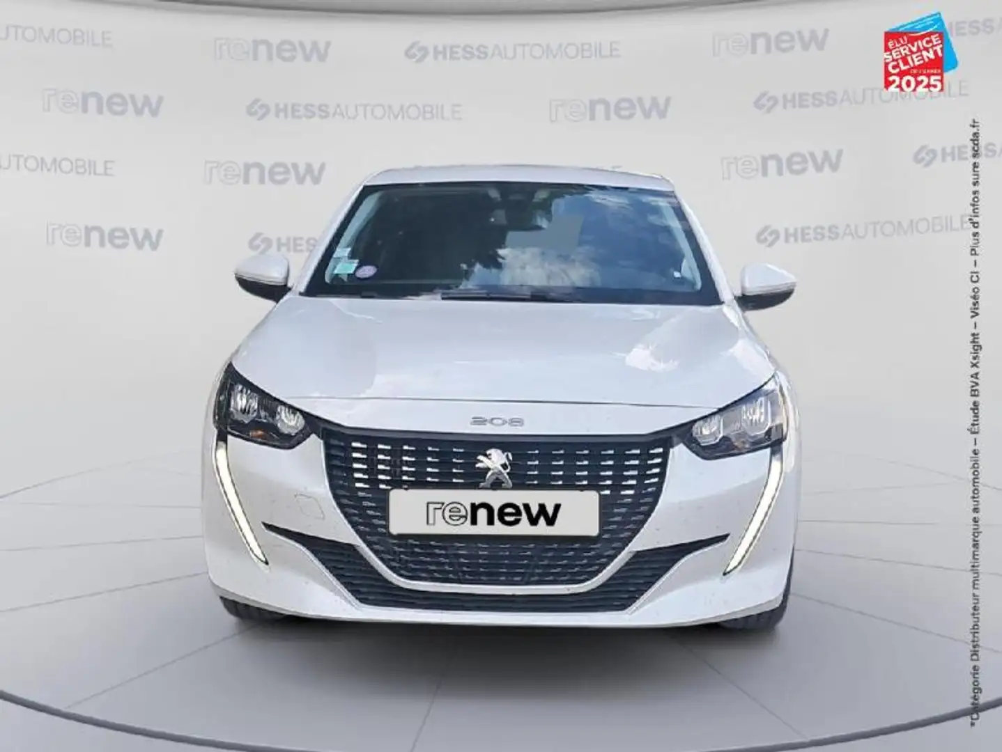 Peugeot 208 1.2 PureTech 130ch S/S Allure Pack EAT8 Camera Blanc - 2