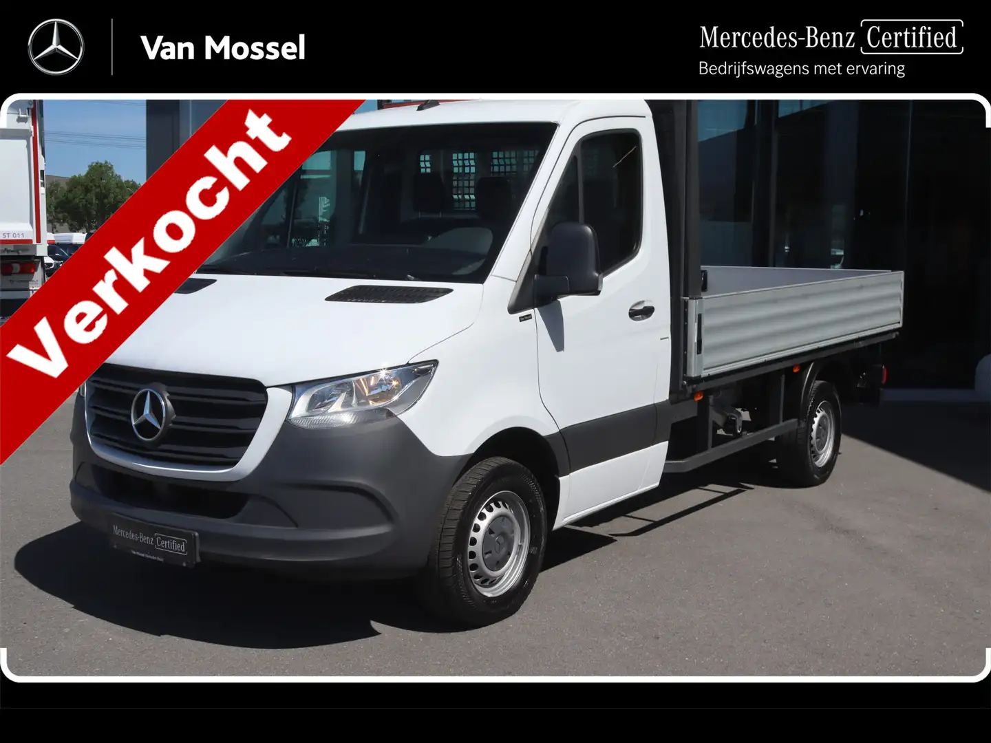 Mercedes-Benz Sprinter 317 CDI Aut. L2 Open laadbak |AICO/MBUX/CARPLAY/CA Wit - 1