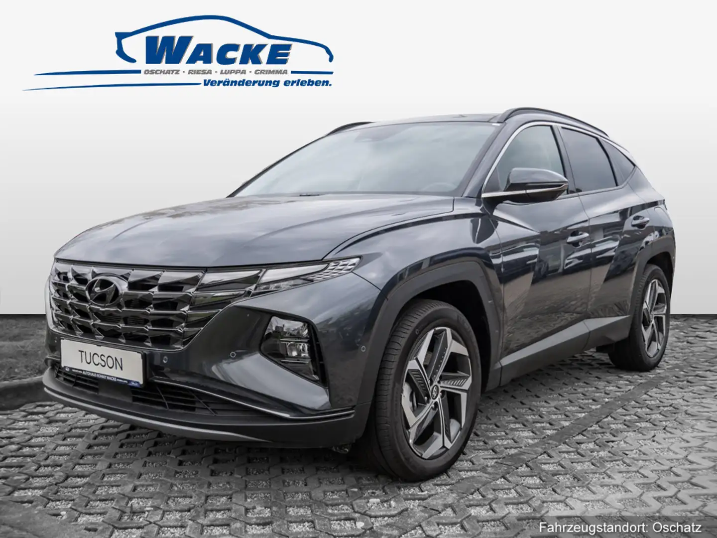 Hyundai TUCSON 1.6 T-GDI Plug-in Hybrid 4WD PANO 360° Gris - 1