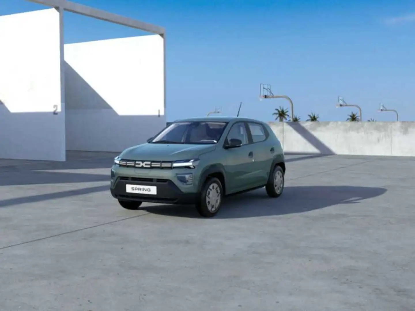 Dacia Spring Essential ELECTRIC 45 Navi Einparkhilfe Grün - 2