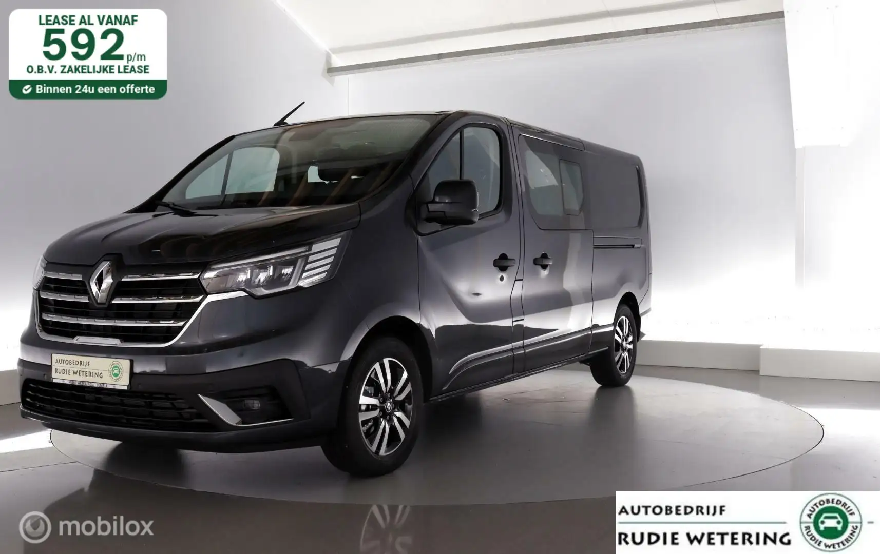 Renault Trafic 2.0 dCi 170 Automaat T30 L2H1 Luxe Dubbel Cabine t Gris - 1