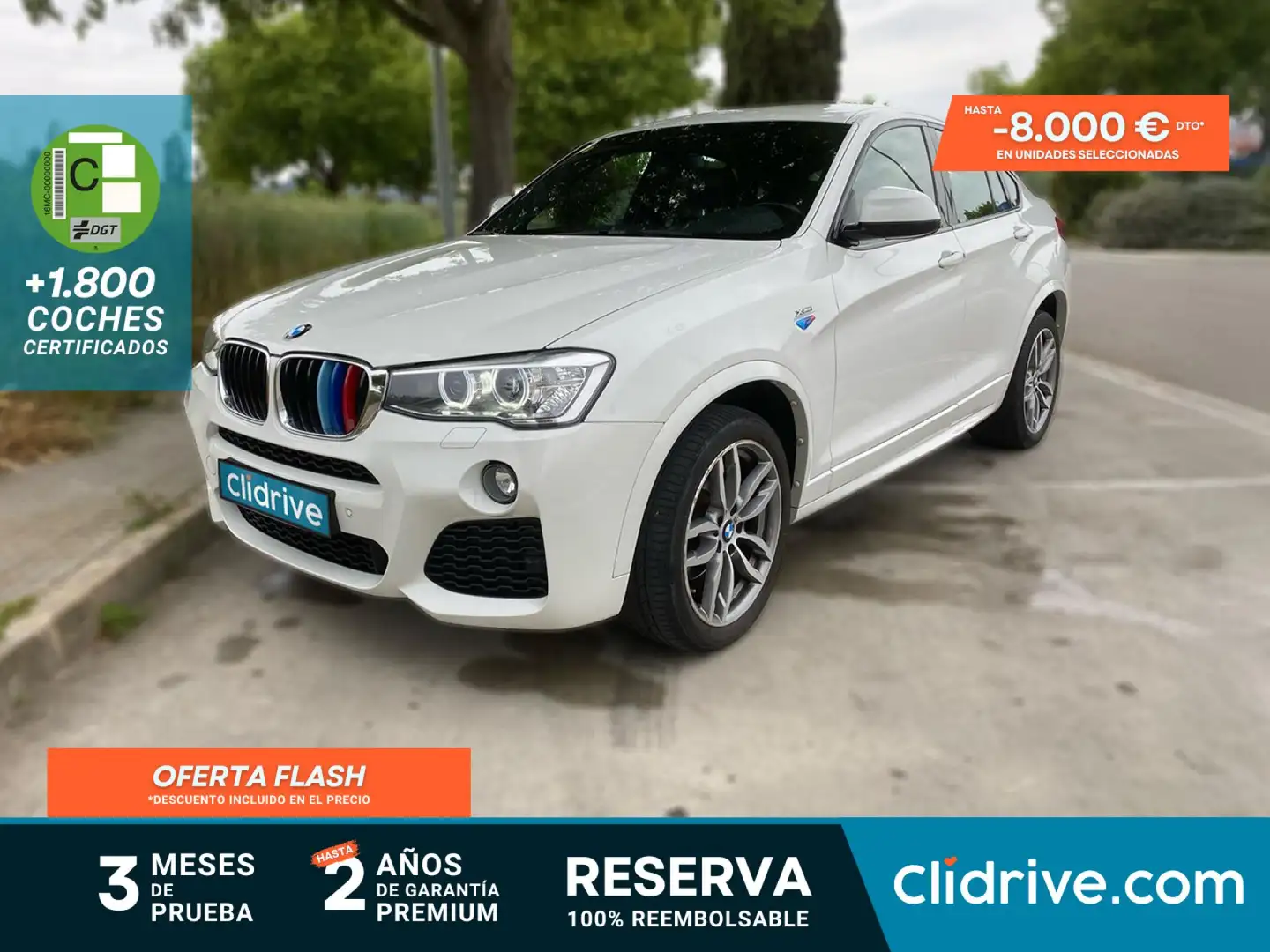 BMW X4 xDrive 20d Blanc - 1