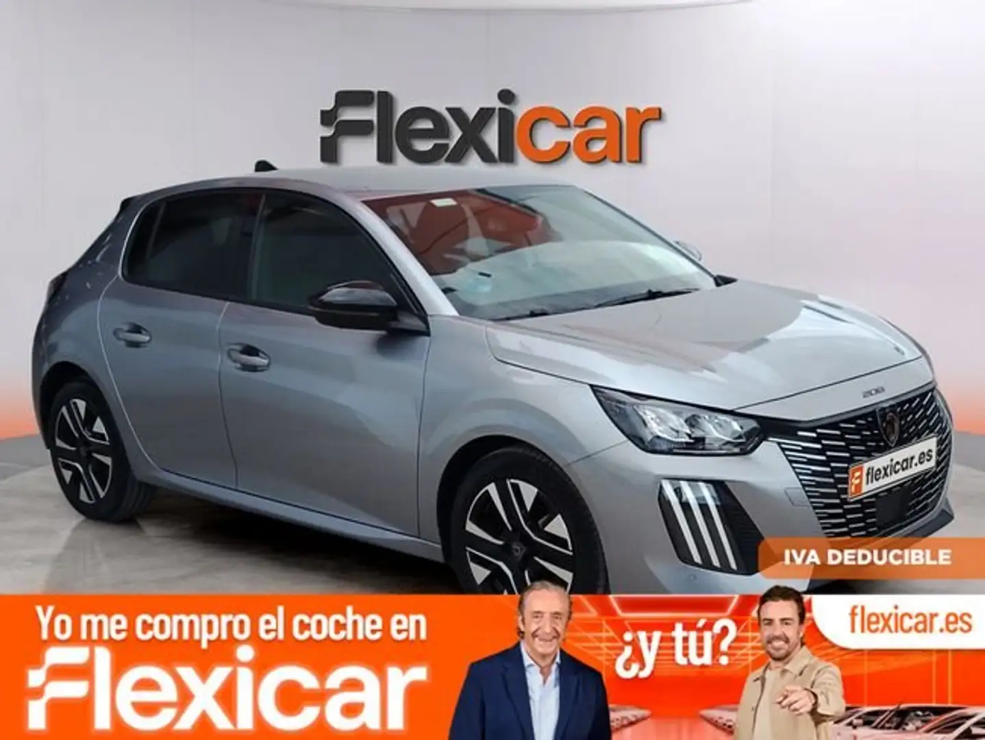 Peugeot 208 Allure Gasolina 100 S&S 6 Vel. MAN Gris - 1