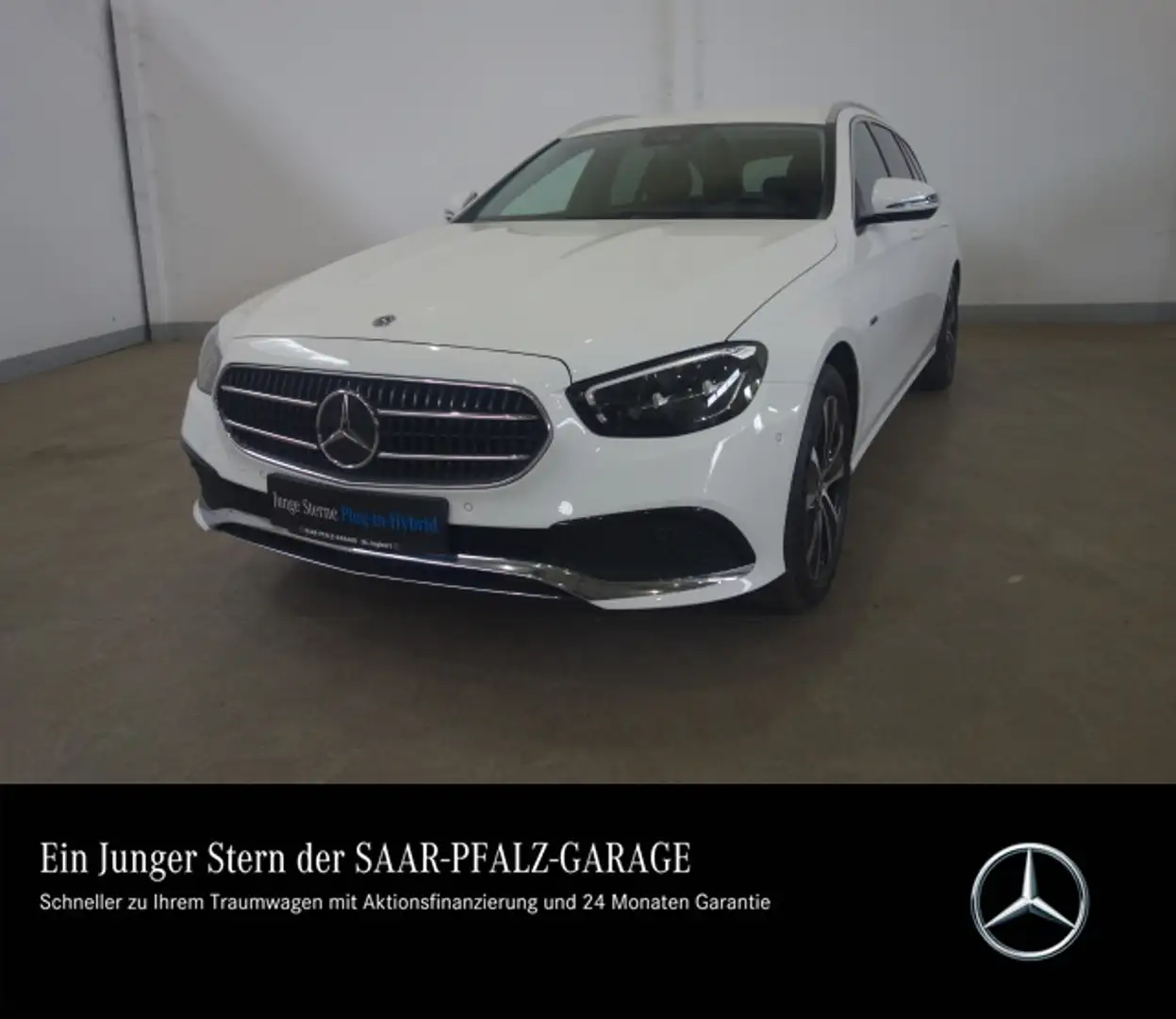 Mercedes-Benz E 300 E 300 de T AVANTGARDE*NAVI*LED*AHK*DAB*PTS*R-KAM Blanc - 1
