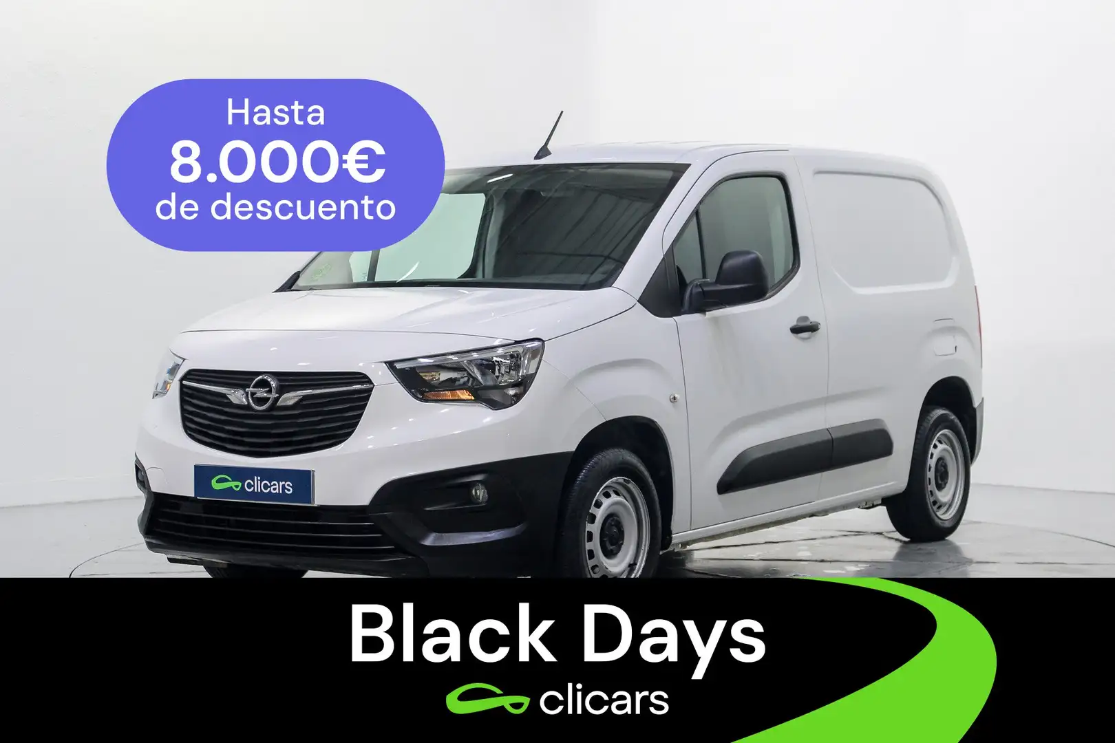 Opel Combo N1 Cargo 1.5TD S&S L 650 Express 100 Blanc - 1