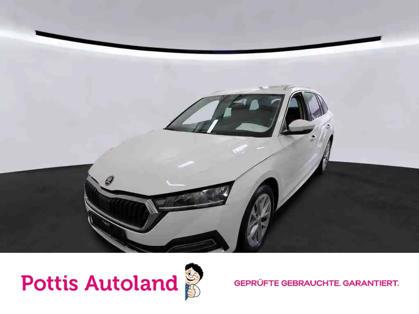 Skoda Octavia Combi 2.0 TDI STYLE NAVI PDC SITZHZG ACC Weiß - 1