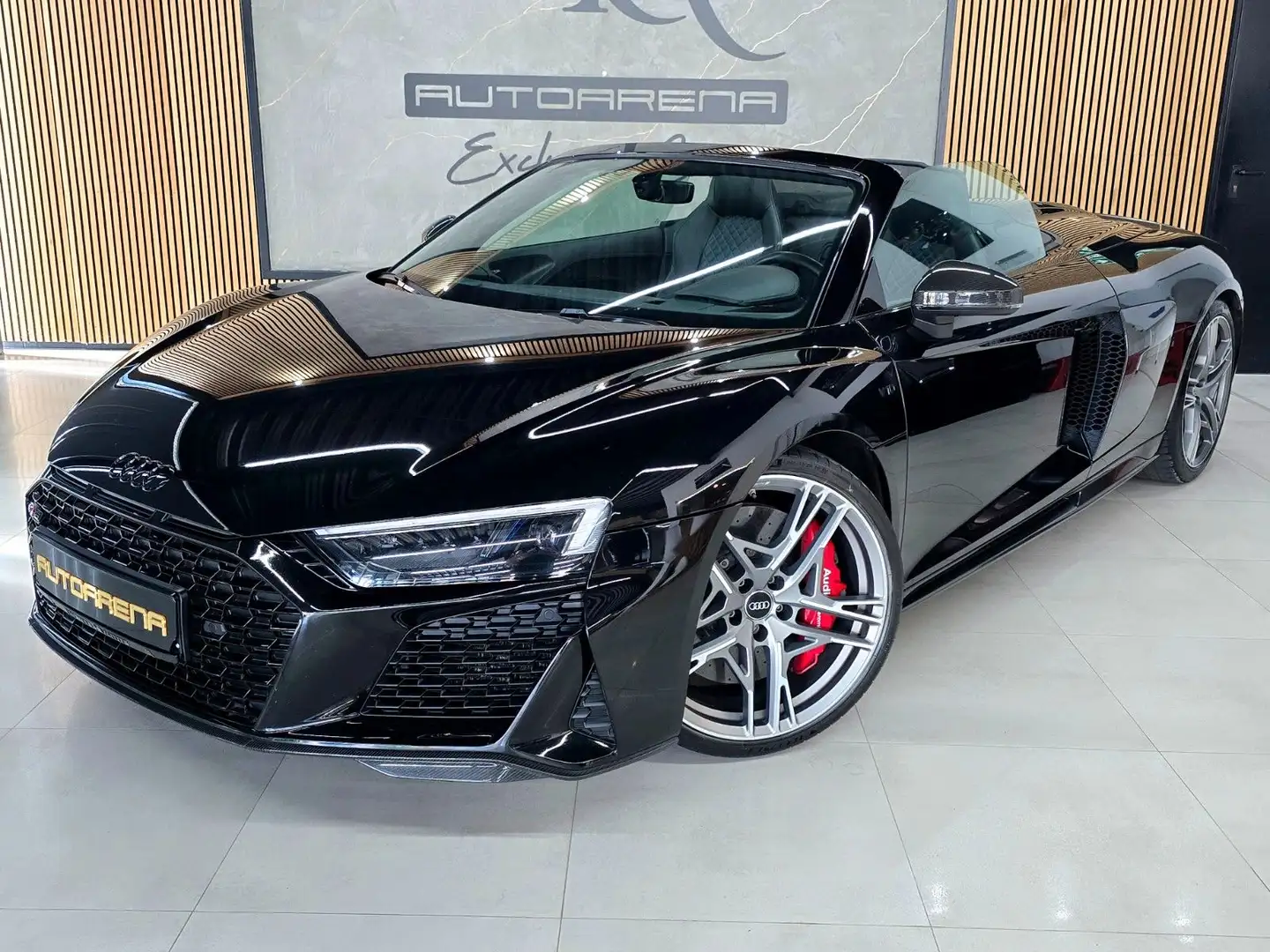 Audi R8 5.2 FSI Spyder Performance Quattro* LASER*B&O Schwarz - 2