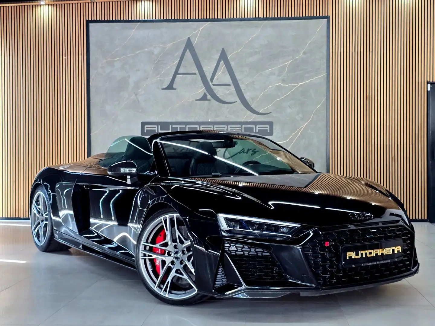 Audi R8 5.2 FSI Spyder Performance Quattro* LASER*B&O Schwarz - 1
