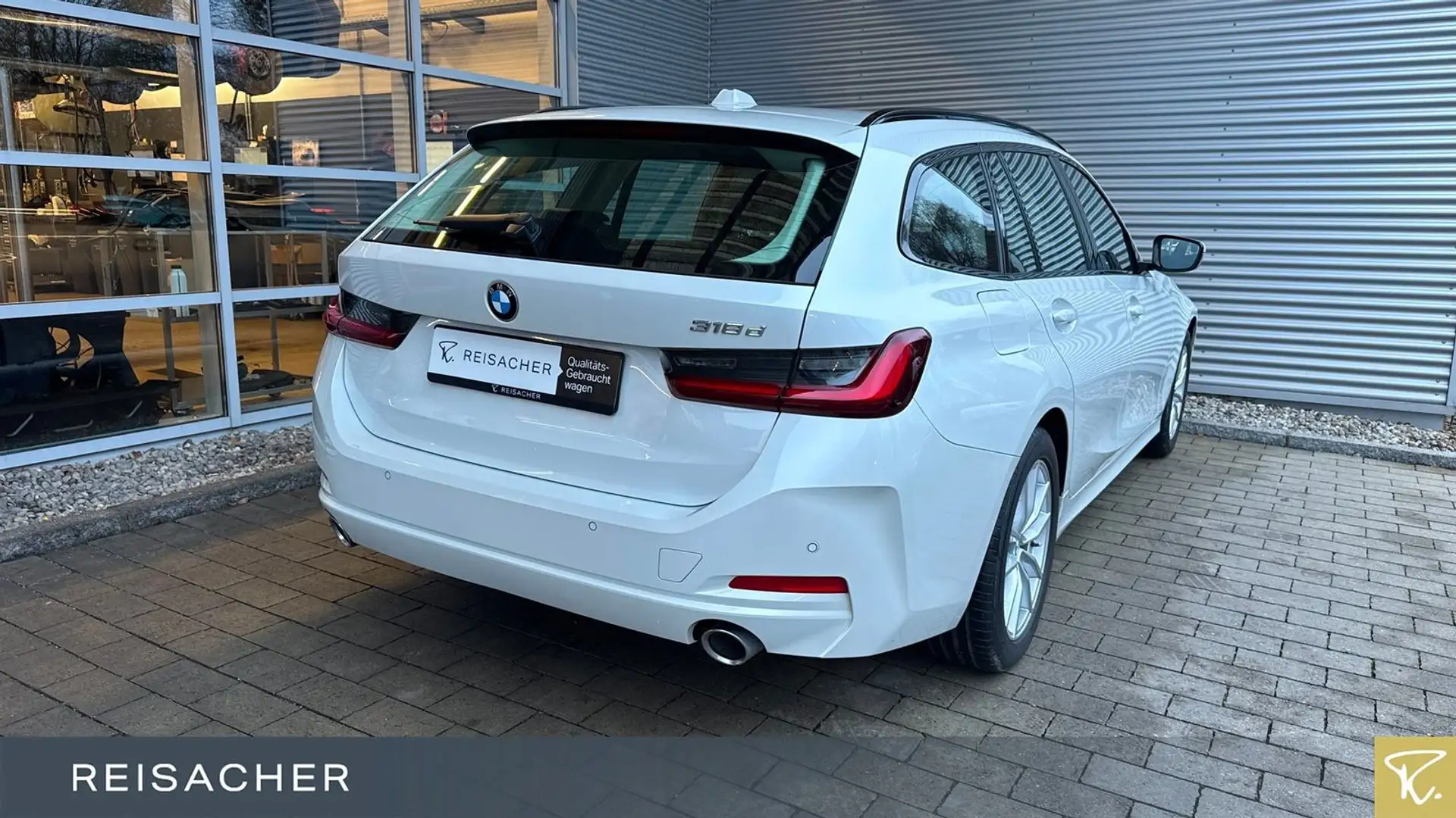 BMW 318 d Touring AHK PDC Komfort  17" Weiß - 2