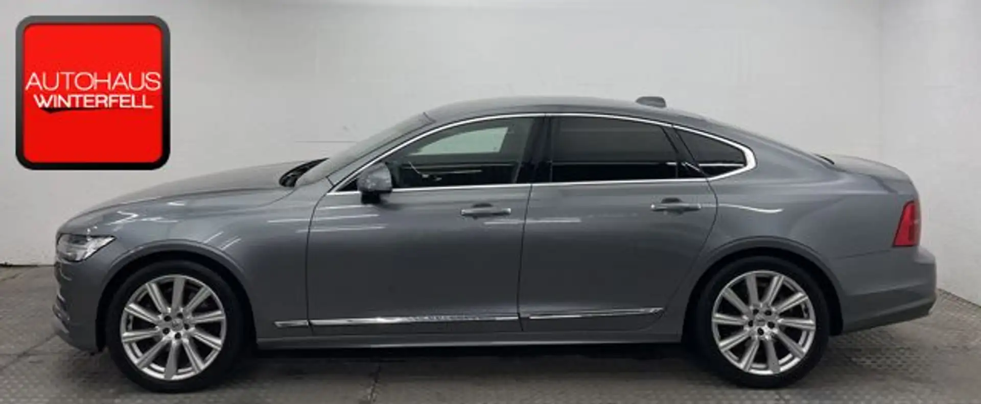 Volvo S90 D5 AWD Inscription 19Z+H&K+MEMORY+STANDHEIZ+ Grijs - 2