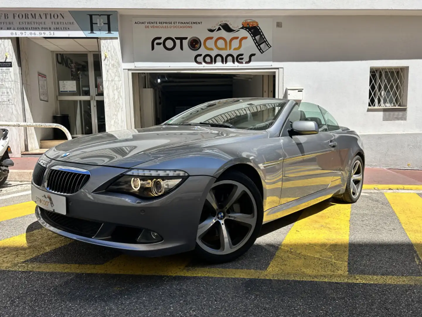 BMW 650 (E64) 650CI 367CH LUXE Gris - 1