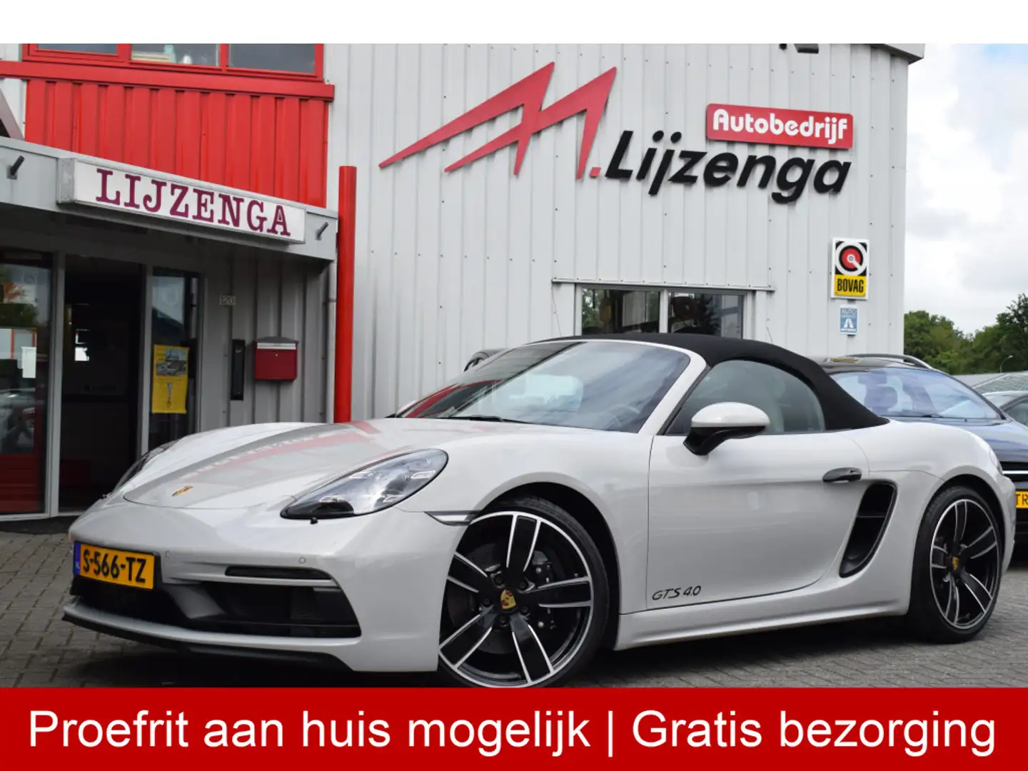 Porsche 718 Boxster GTS 4.0 Burmeister | Sportchrono | Keramis Gris - 1