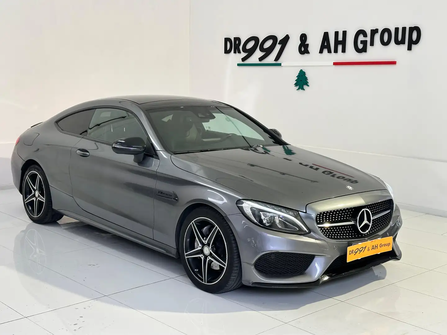 Mercedes-Benz C 220 Classe Coupe d Premium Plus auto AMG / TETTO Gris - 2