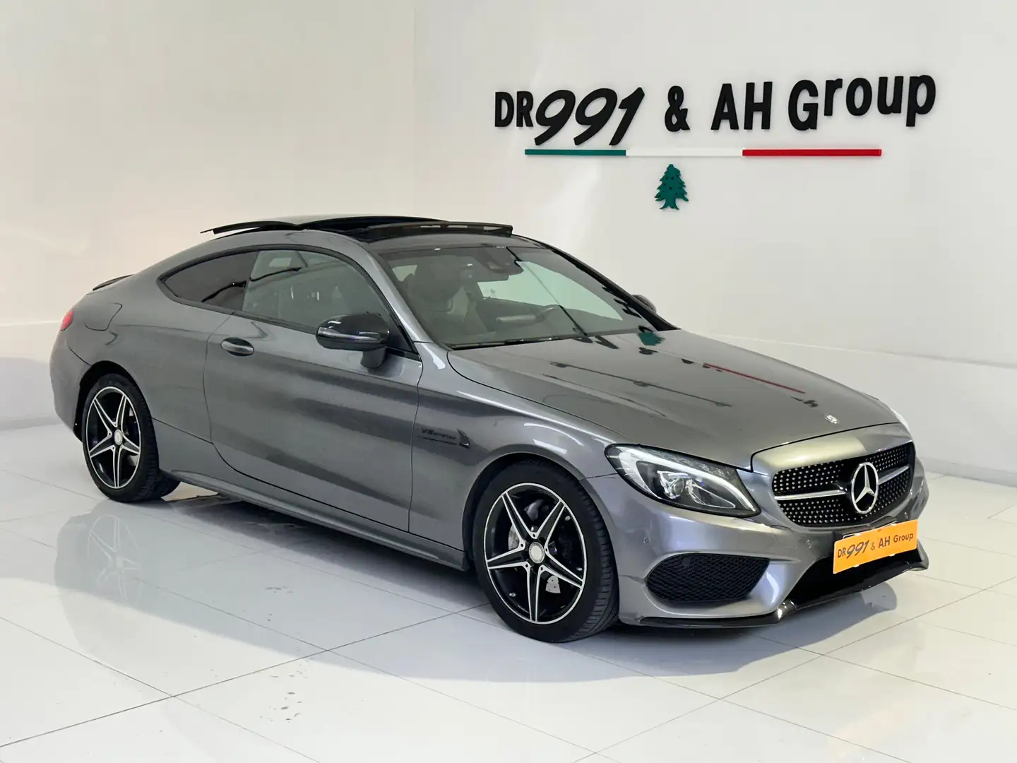 Mercedes-Benz C 220 Classe Coupe d Premium Plus auto AMG / TETTO Gris - 1