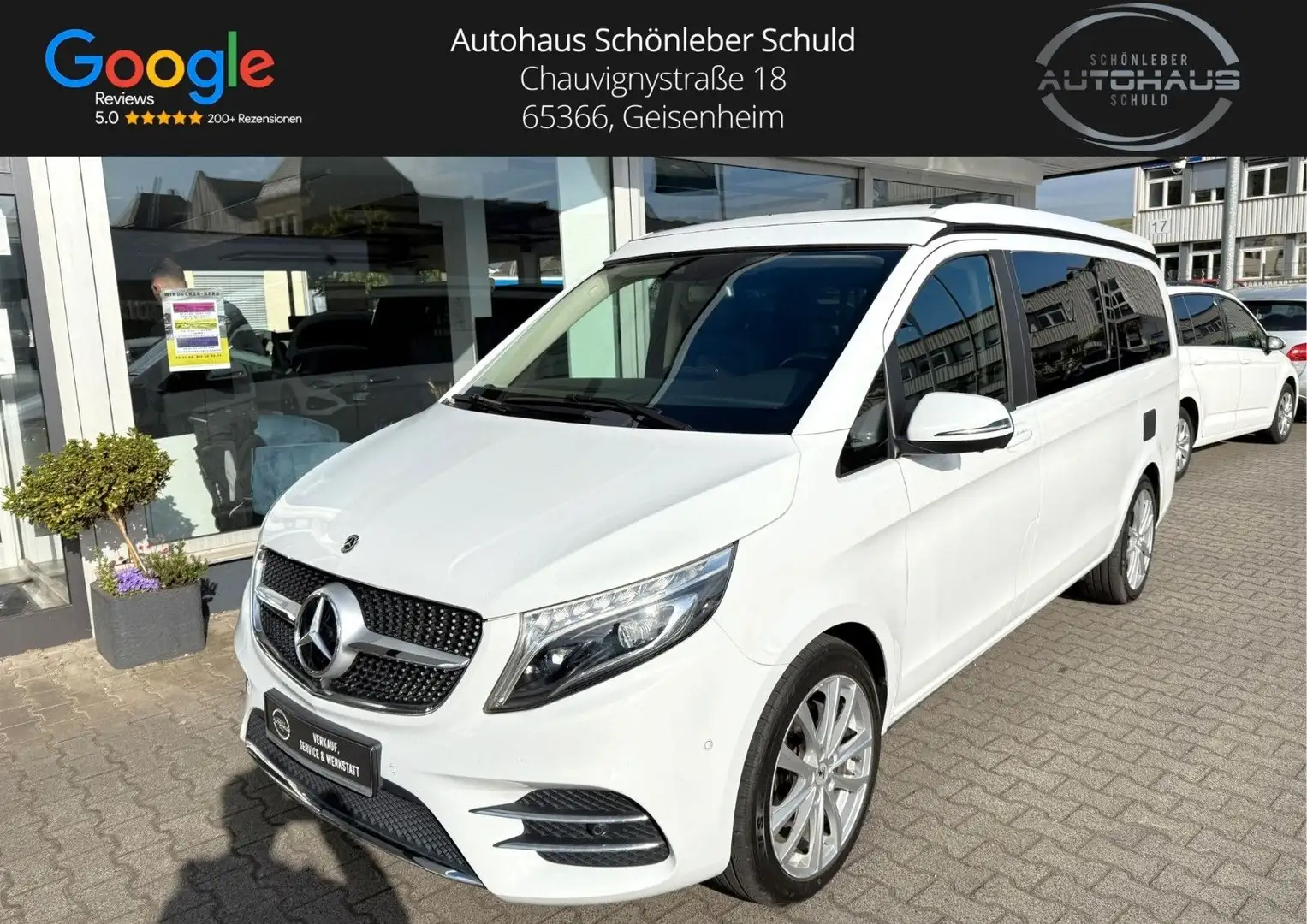 Mercedes-Benz V 300 Marco Polo *AMG*AHK*CAMPINGAUSR 5-SITZER* Blanc - 1