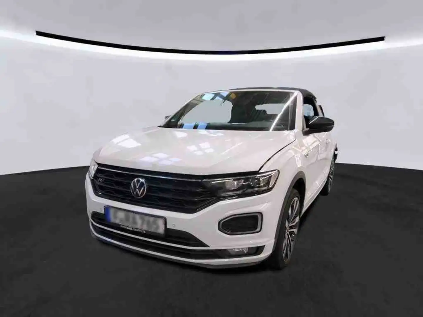 Volkswagen T-Roc Cabrio 1.5 TSI DSG R-Line BEATS LEDER DCC AHK 19" Weiß - 1