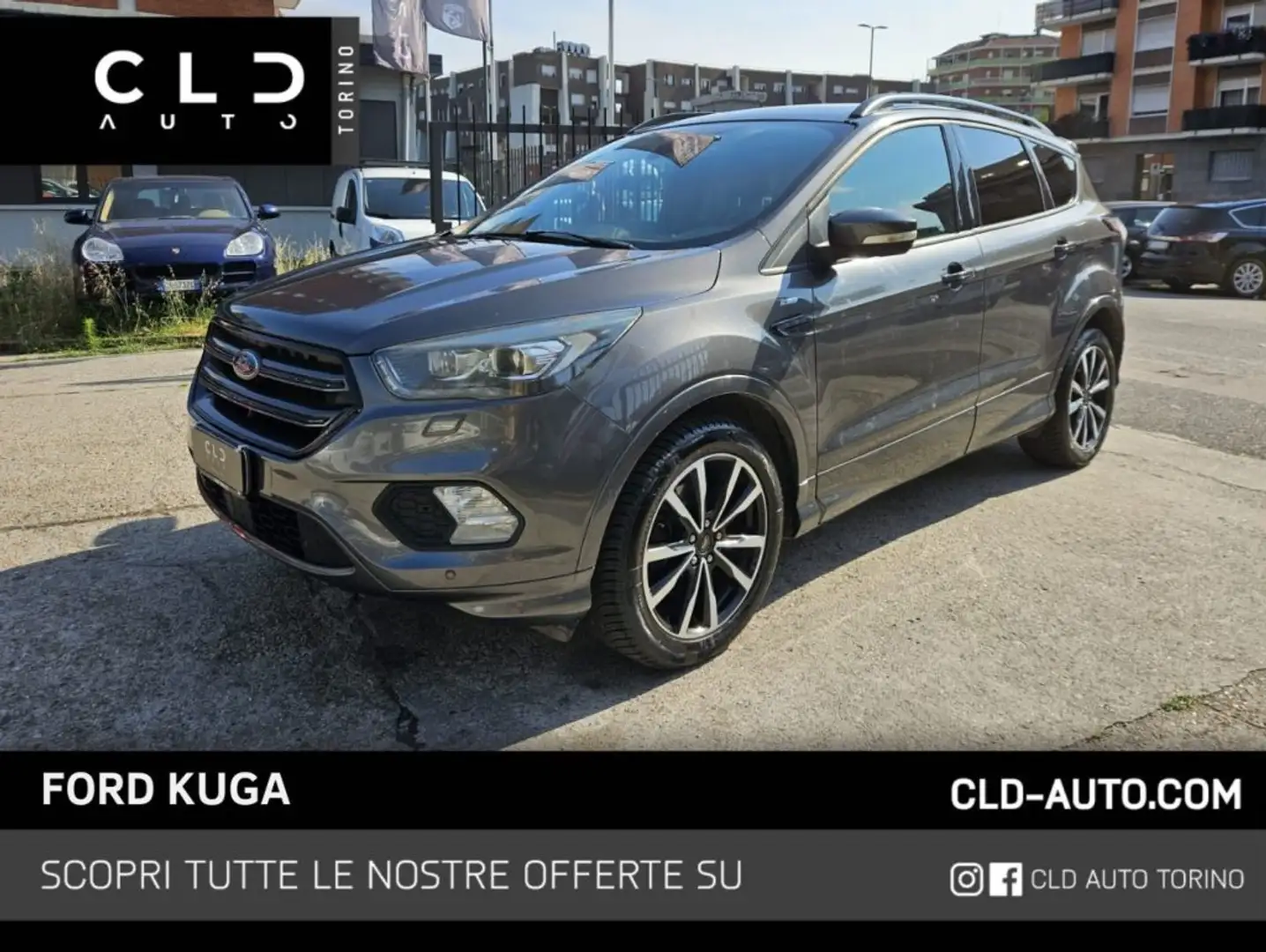 Ford Kuga 1.5 TDCI 120 CV S&S 2WD ST-Line Grigio - 1