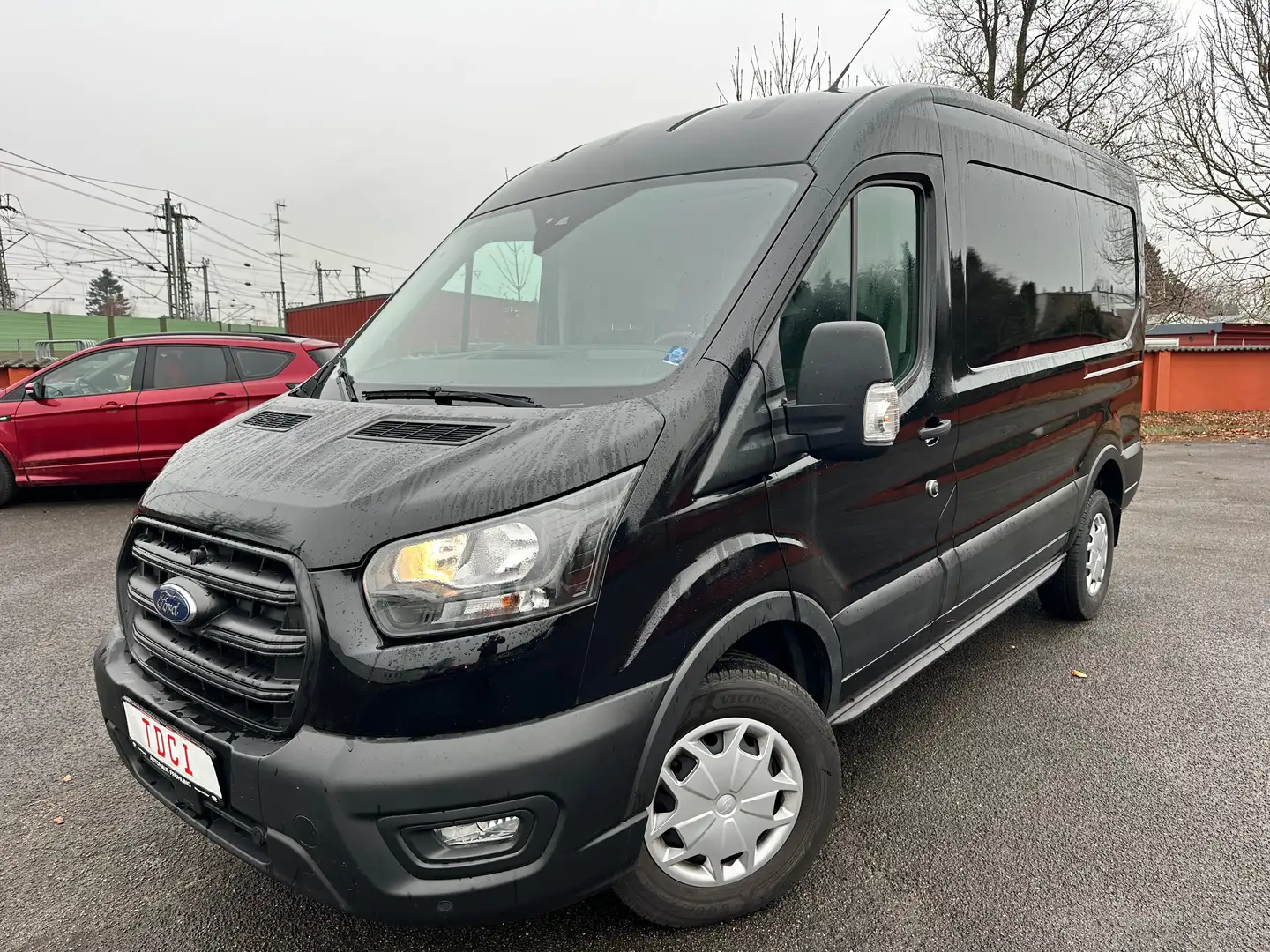 Ford Transit 350 L2 H2 Trend AHK, RFK Schwarz - 1