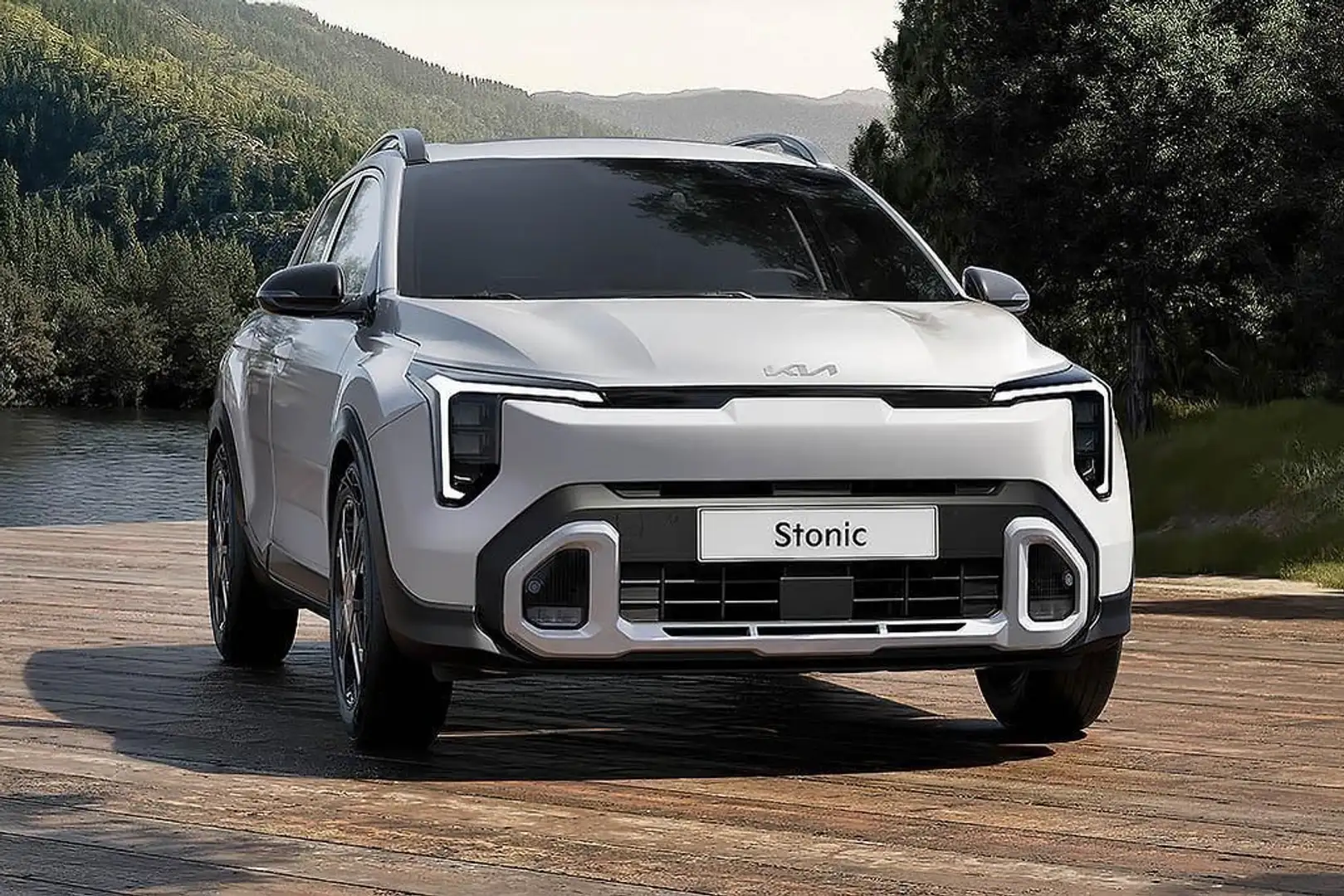 Kia Stonic Spin FL*Navi*Shzg*Lhzg*PDCv+h*Cam*16Zoll* Wit - 1