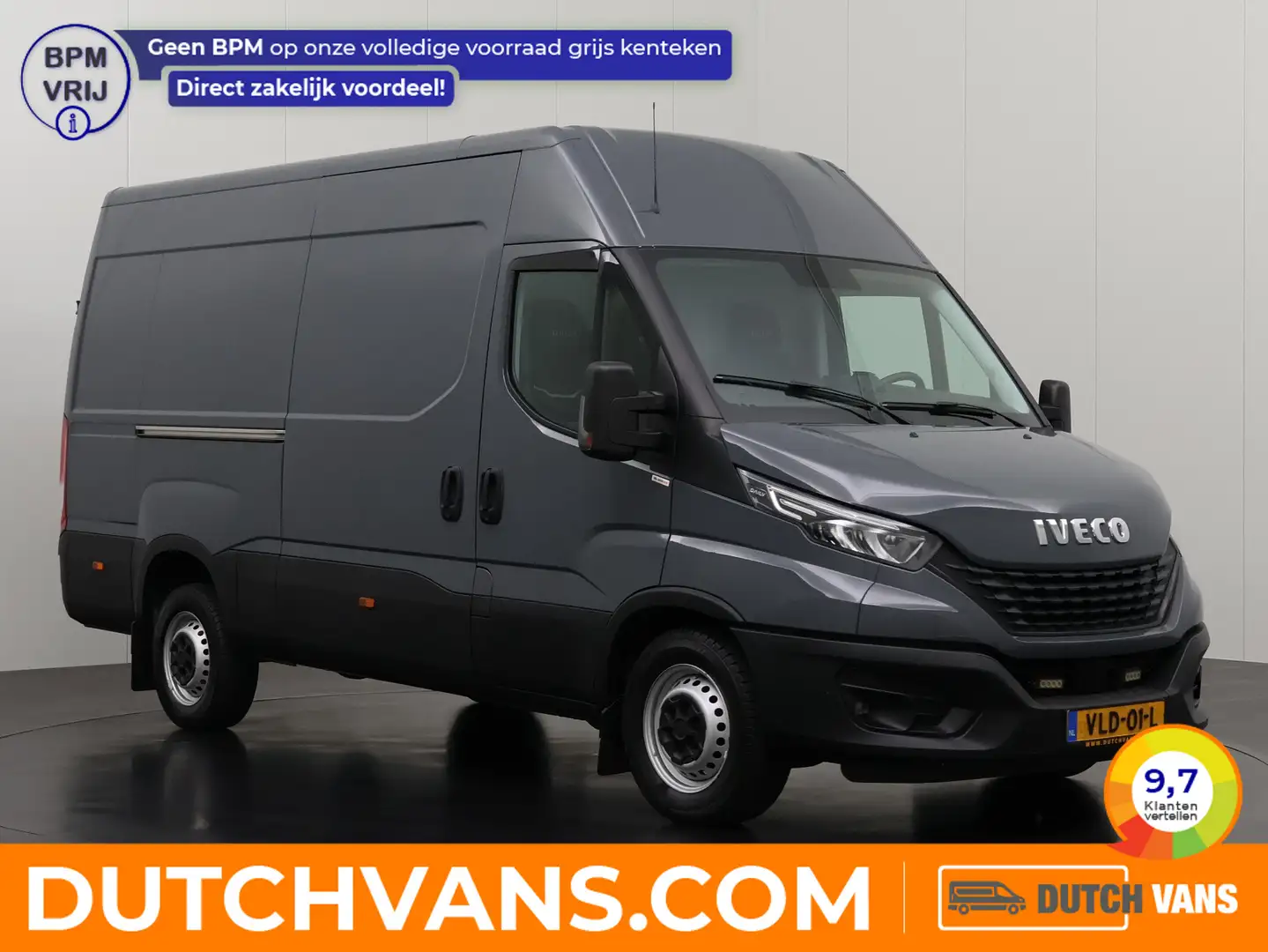 Iveco Daily 35S16V L2H2 | 3500Kg Trekhaak | Led | Airco | Crui Grijs - 1