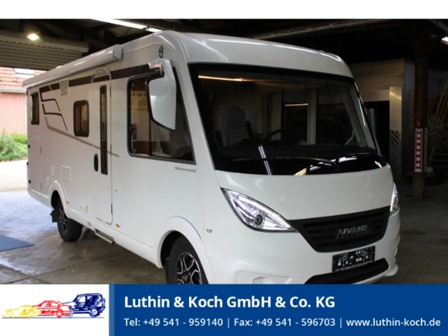 Hymer/Eriba Exsis I 580 EX Pure 2xKlima Automatik Einzelbetten Wit - 1