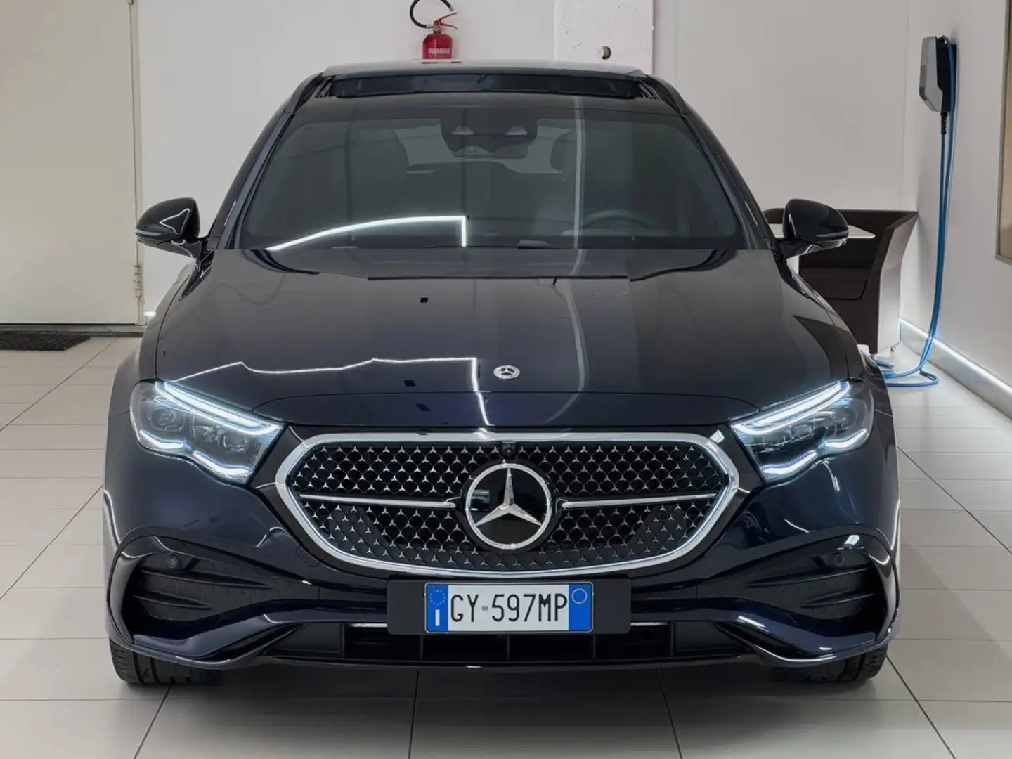Mercedes-Benz E 450 E 450 d Mild hybrid 4Matic S.W. AMG Line Premium Bleu - 2