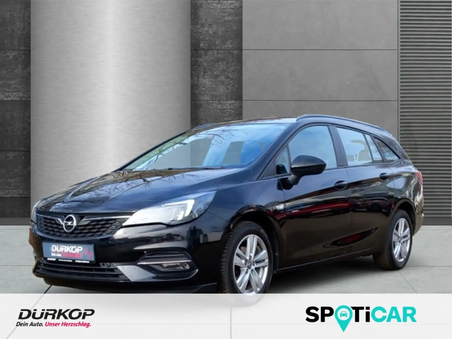 Opel Astra ST Edition 1.2T Navi Klimaaut. LED  PDC Tempomat Schwarz - 1