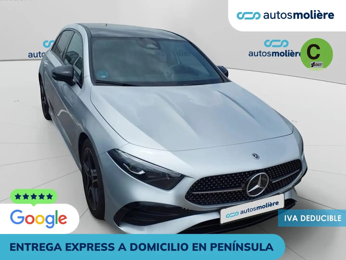 Mercedes-Benz A 200 200d Progressive Line Advanced 8G-DCT Plateado - 1