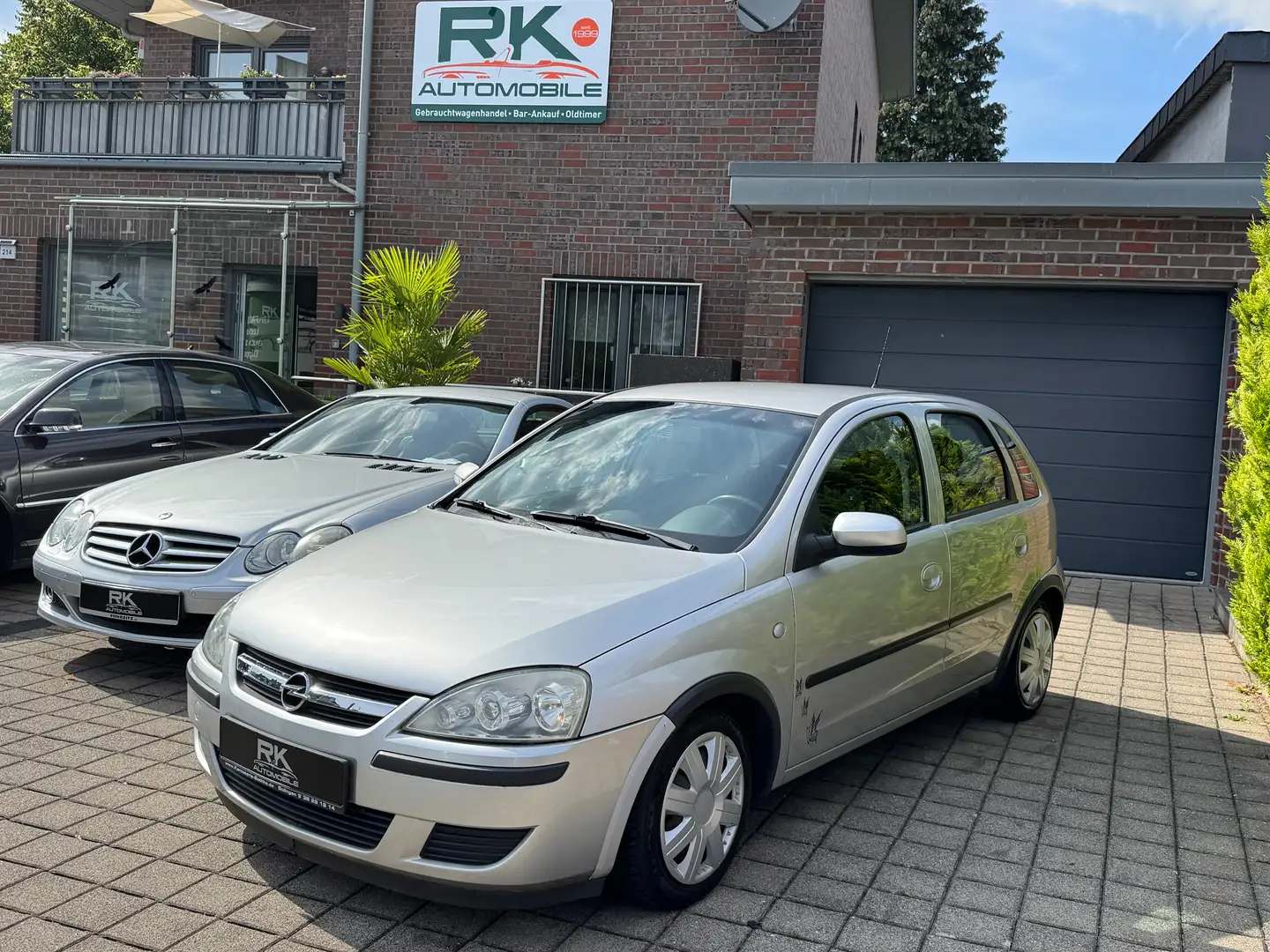 Opel Corsa 1.0 12V Easytronic Silber - 1