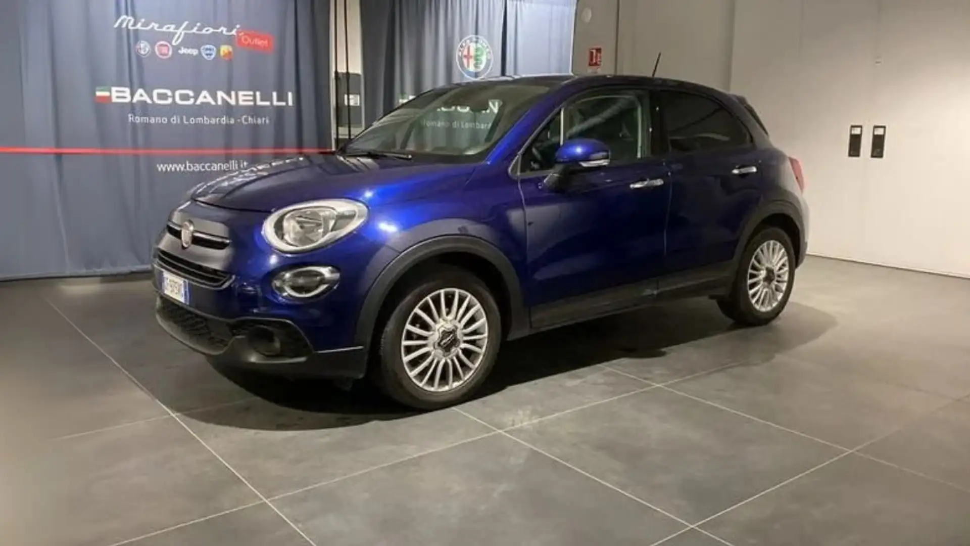 Fiat 500X 1.3 MultiJet 95 CV Connect Kék - 1