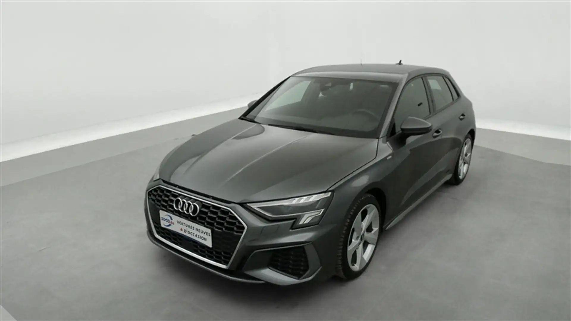 Audi A3 35 TFSI 150Cv S-Tronic S-Line NAVI / FULL LED / CAMERA Gris - 1
