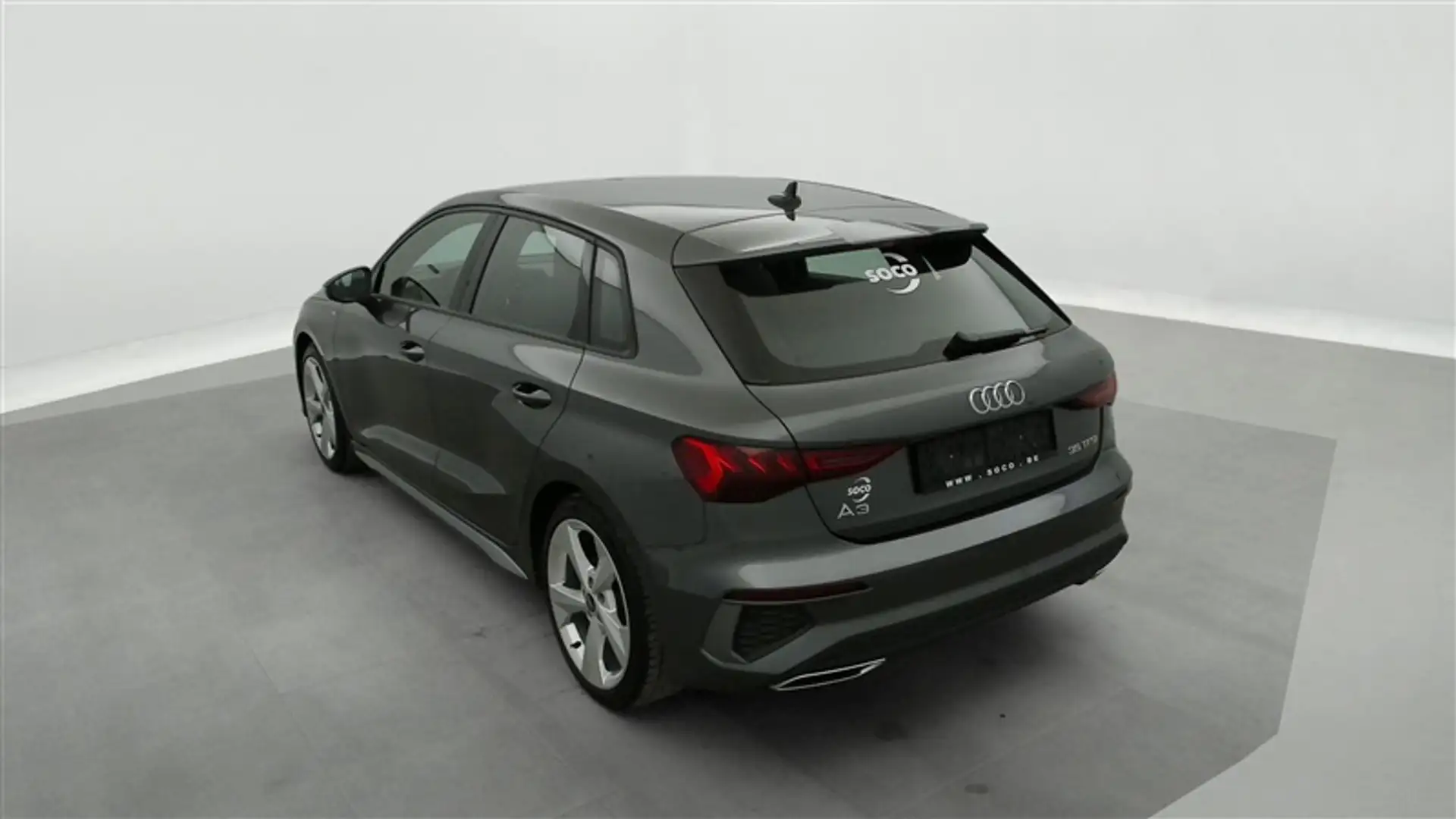 Audi A3 35 TFSI 150Cv S-Tronic S-Line NAVI / FULL LED / CAMERA Gris - 2