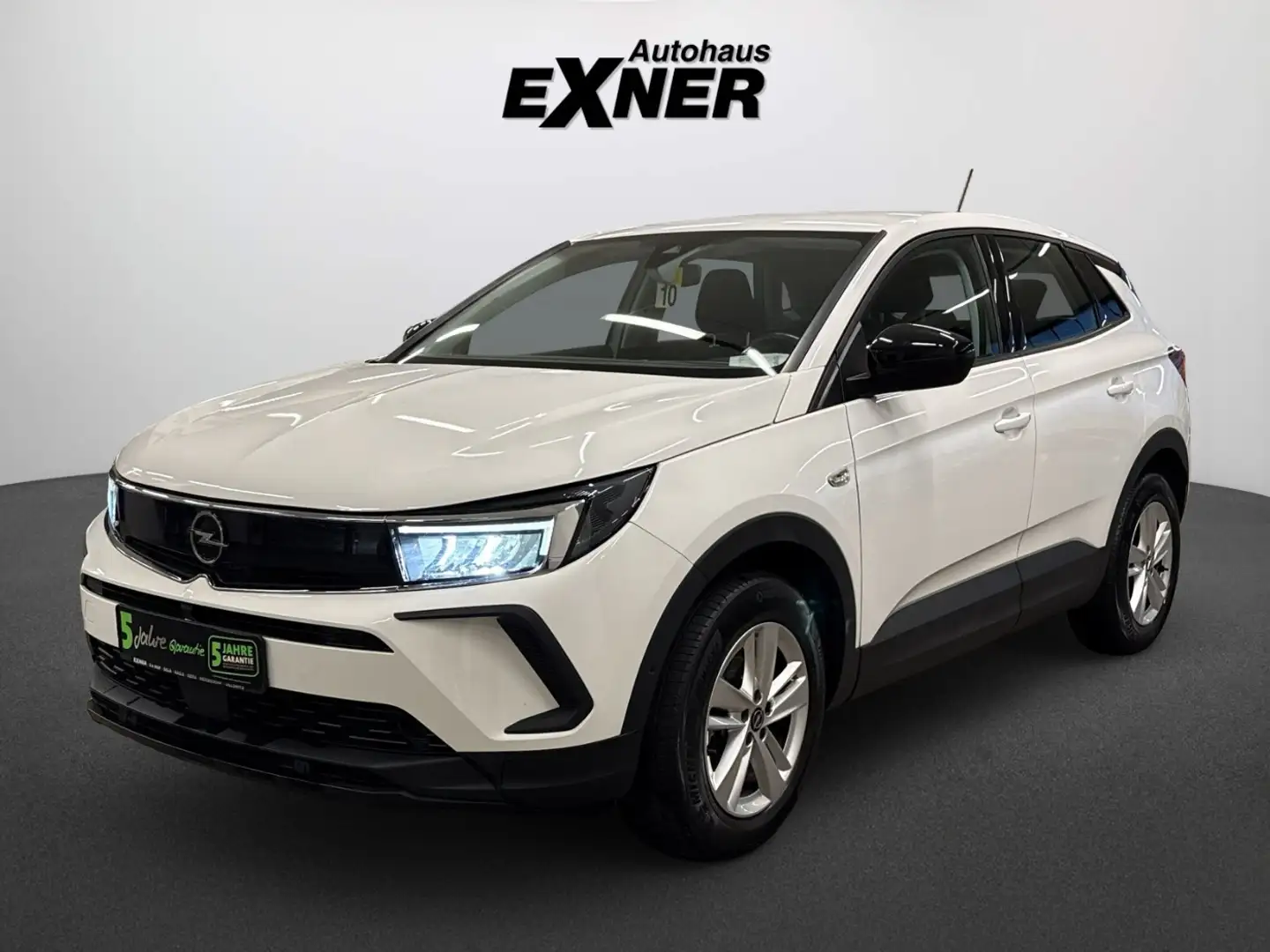 Opel Grandland 1.2 Turbo LED+SHZ+Winterp.+2xKlima+LM Weiß - 2