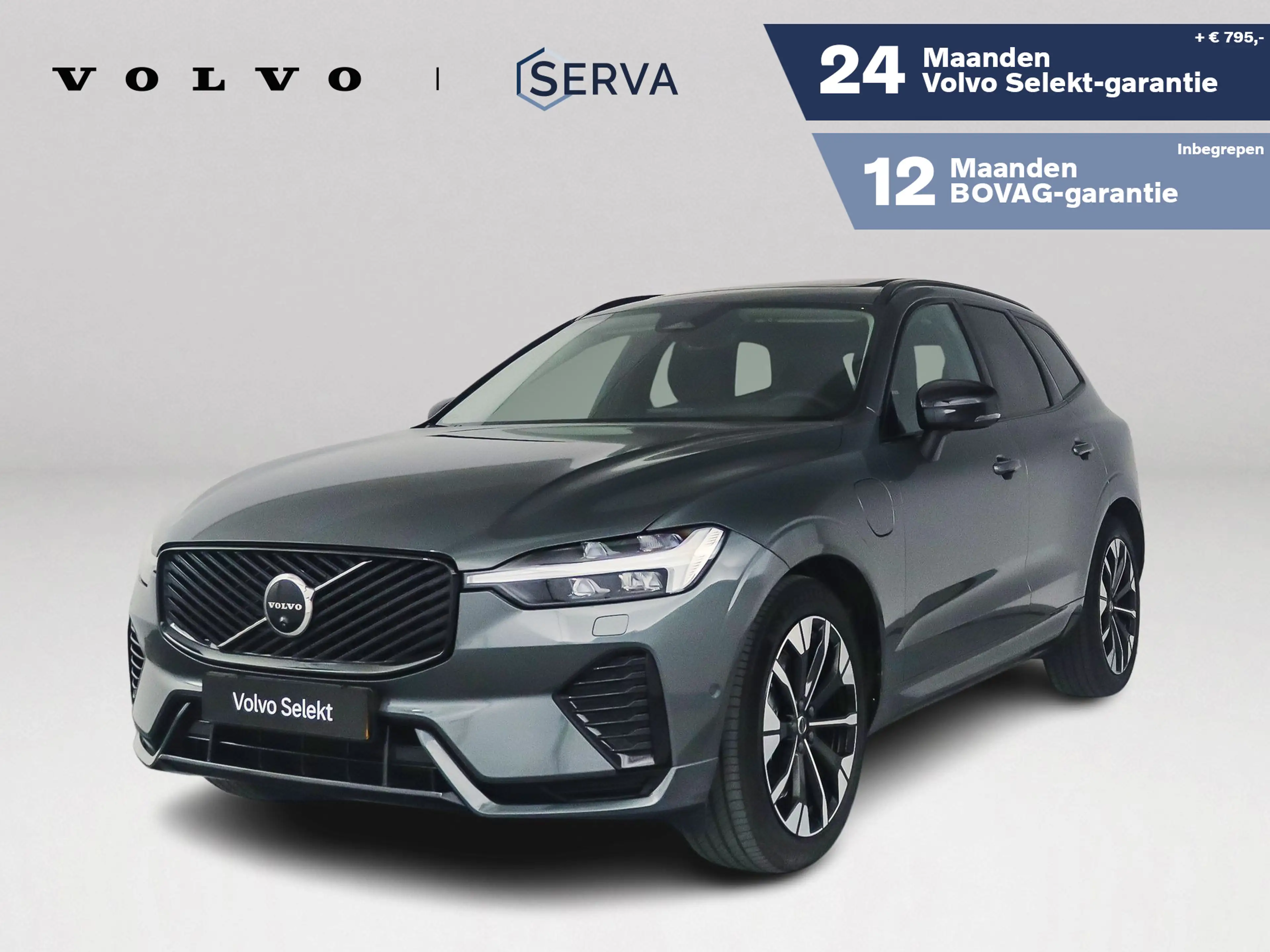 Volvo XC60 T6 Plug-in hybrid AWD Ultra Dark | SOH 100% | Pano