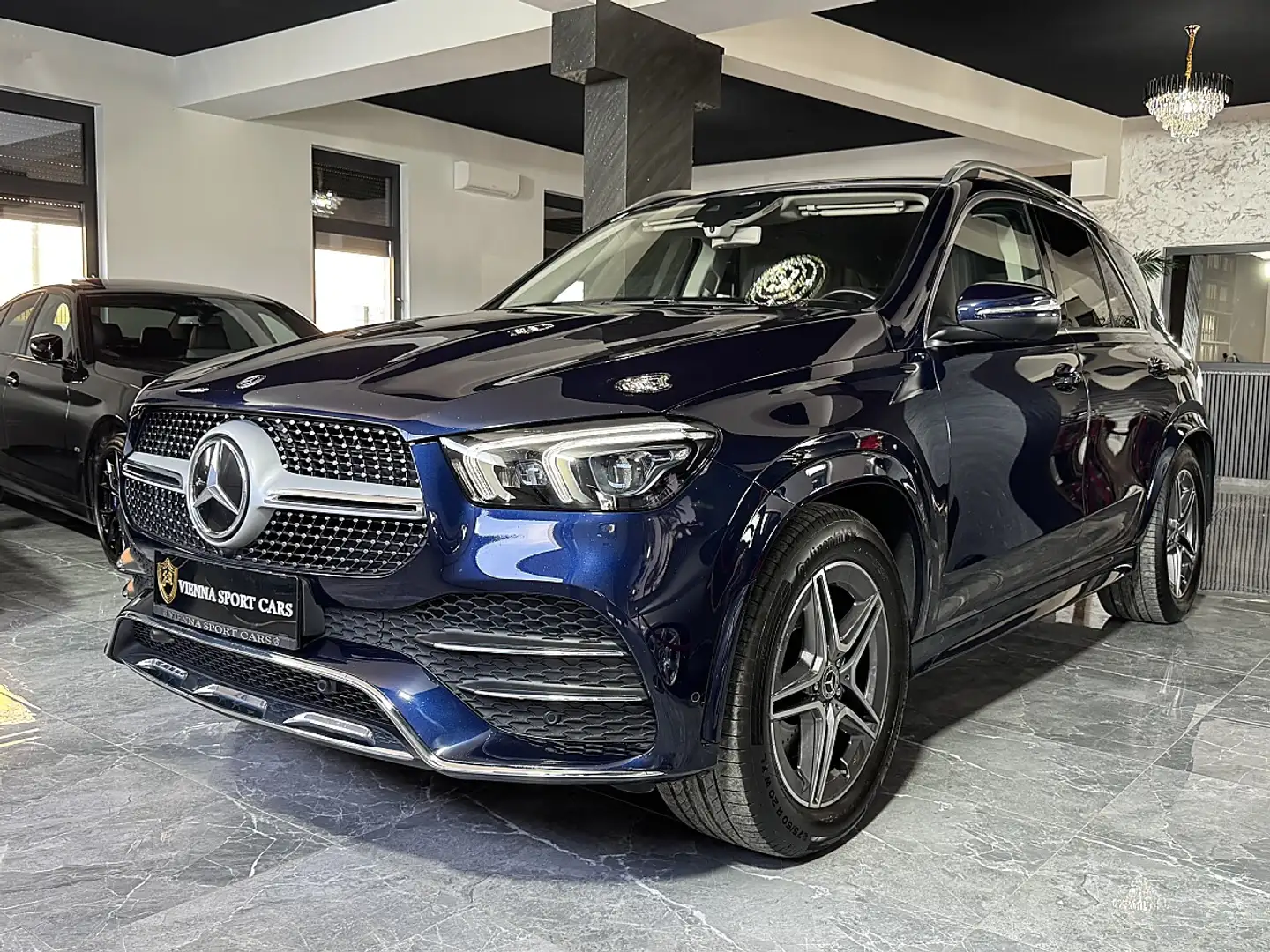 Mercedes-Benz GLE 400 d 4Matic Aut.*AMG-Paket*Wenig-KM*1.Besitz* Blau - 2