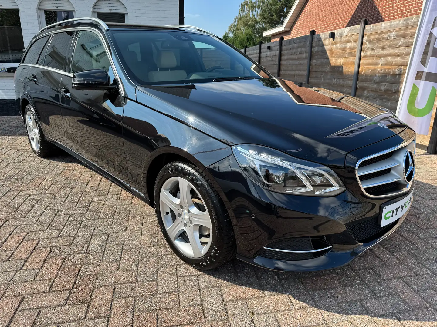 Mercedes-Benz E 220 CDI BREAK-AUTOMAAT 7G-AVANTGARDE-NIEUWSTAAT+GAR! Noir - 2