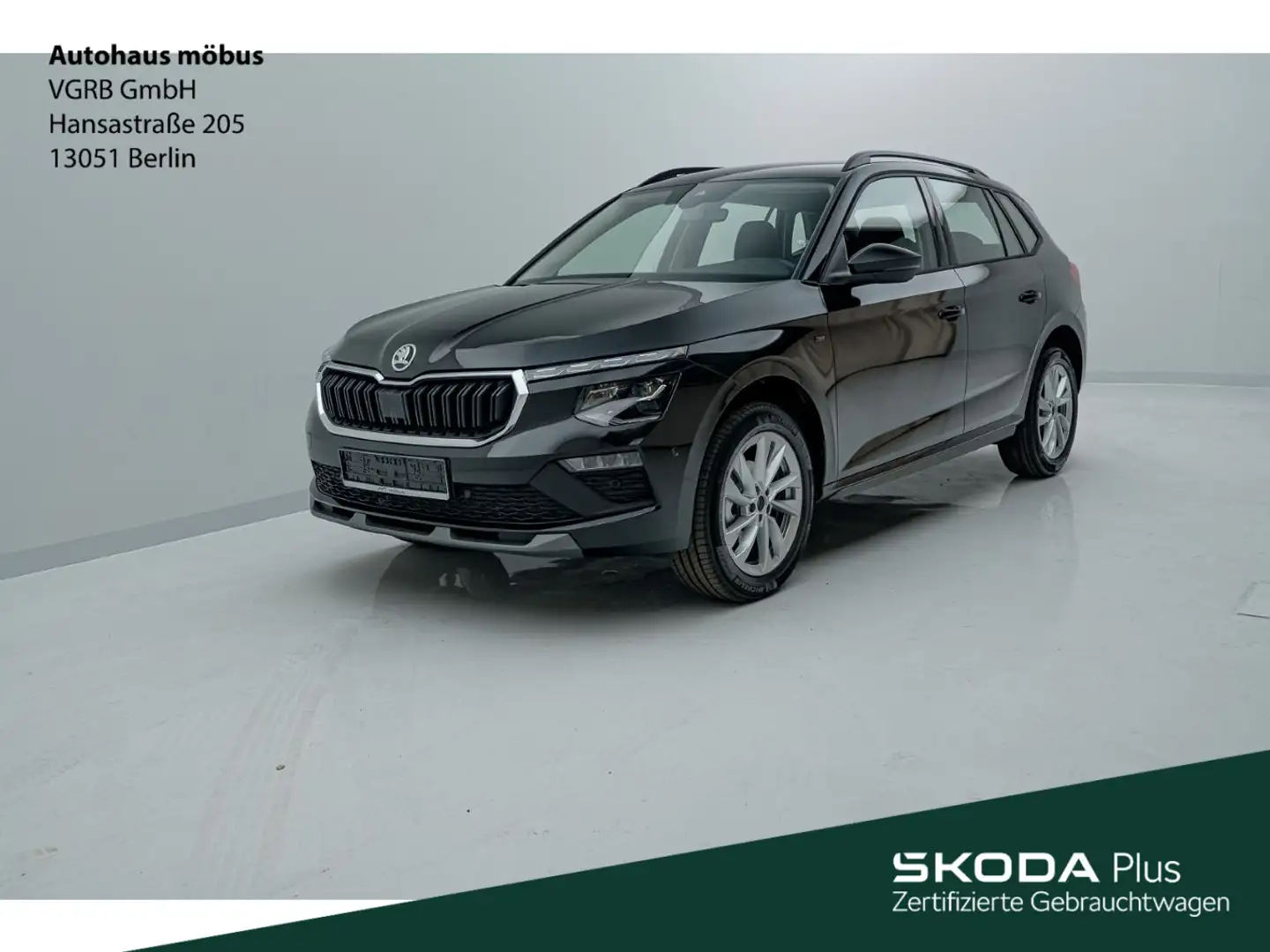 Skoda Kamiq Tour 1,0 TSI  AHK*LED*APP*PDC*DAB Schwarz - 2