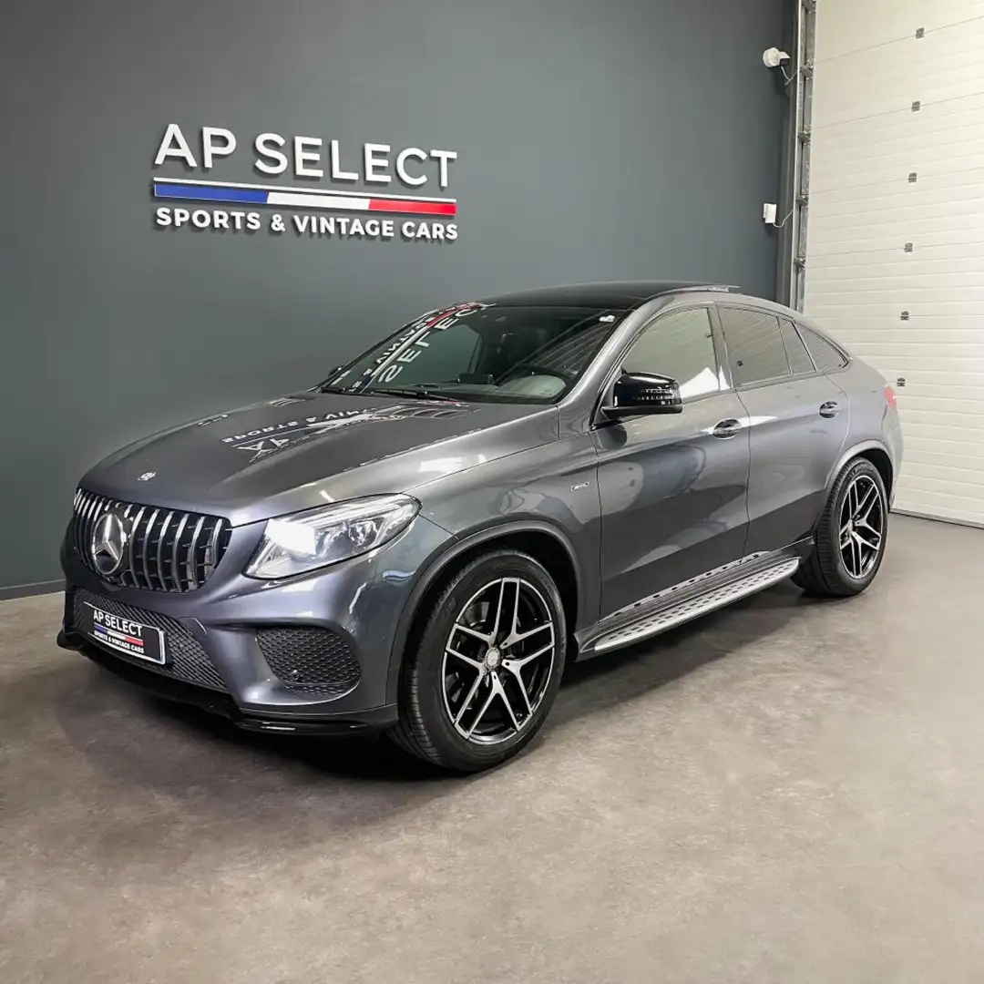 Mercedes-Benz GLE 450 coupe AMG 367, PANO, CAM360, Keyless Grijs - 1