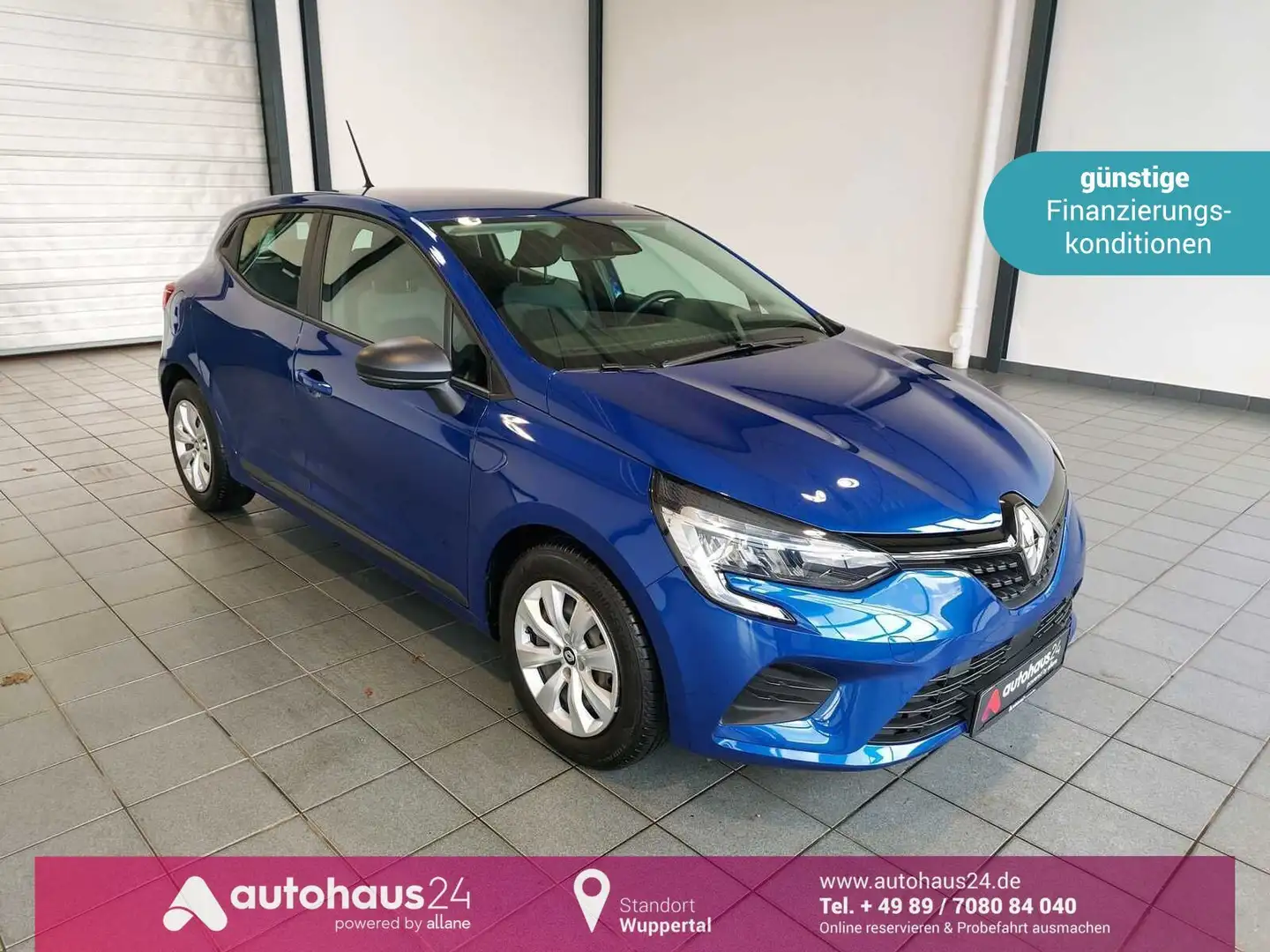 Renault Clio V 1.0 SCe 65 Life  LED|Klimaanlage|Tempomat Bleu - 1