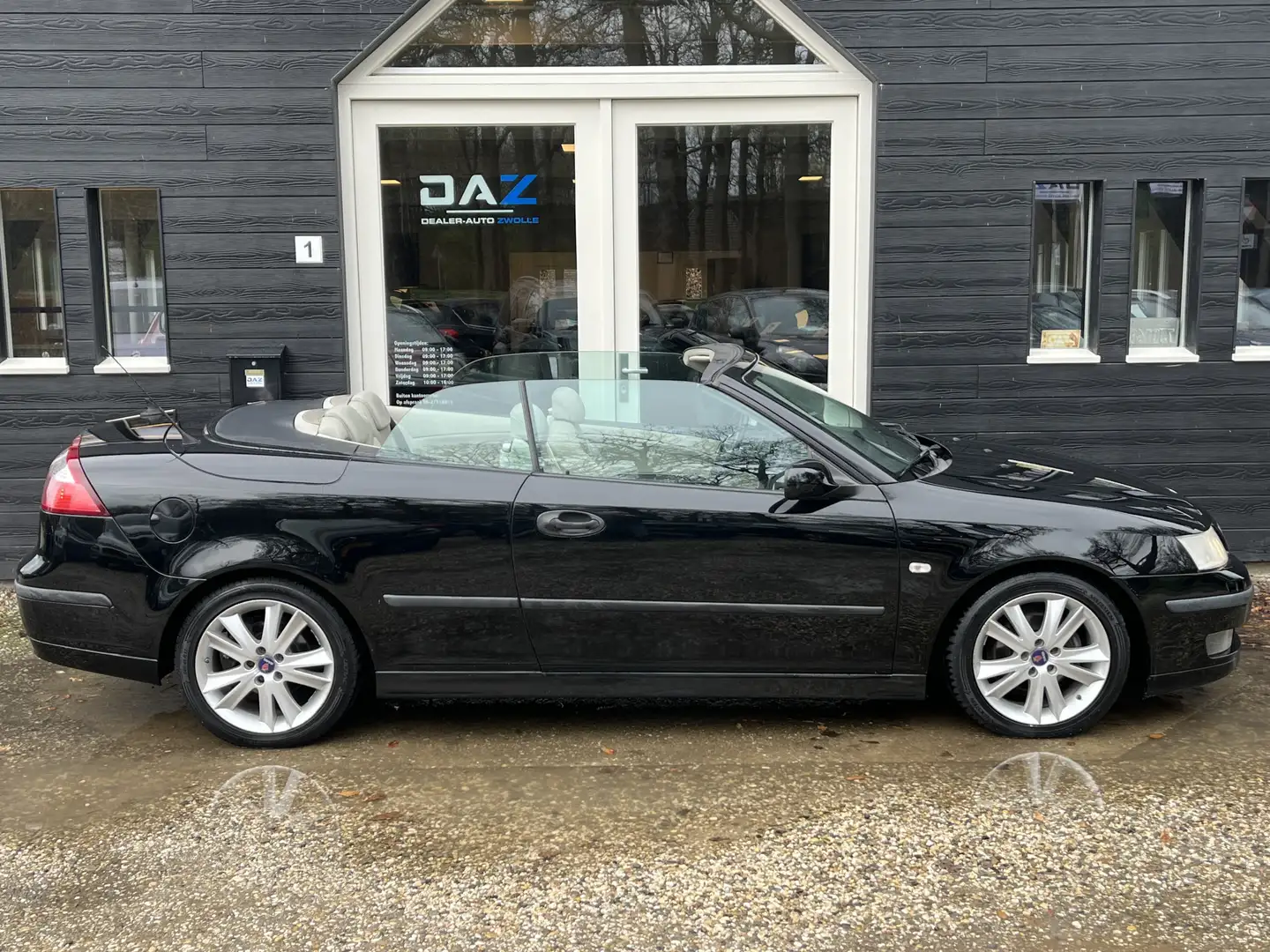 Saab 9-3 Cabrio 1.8t Vector Ecc/Navi/Leer/Pdc/Lm Negro - 2