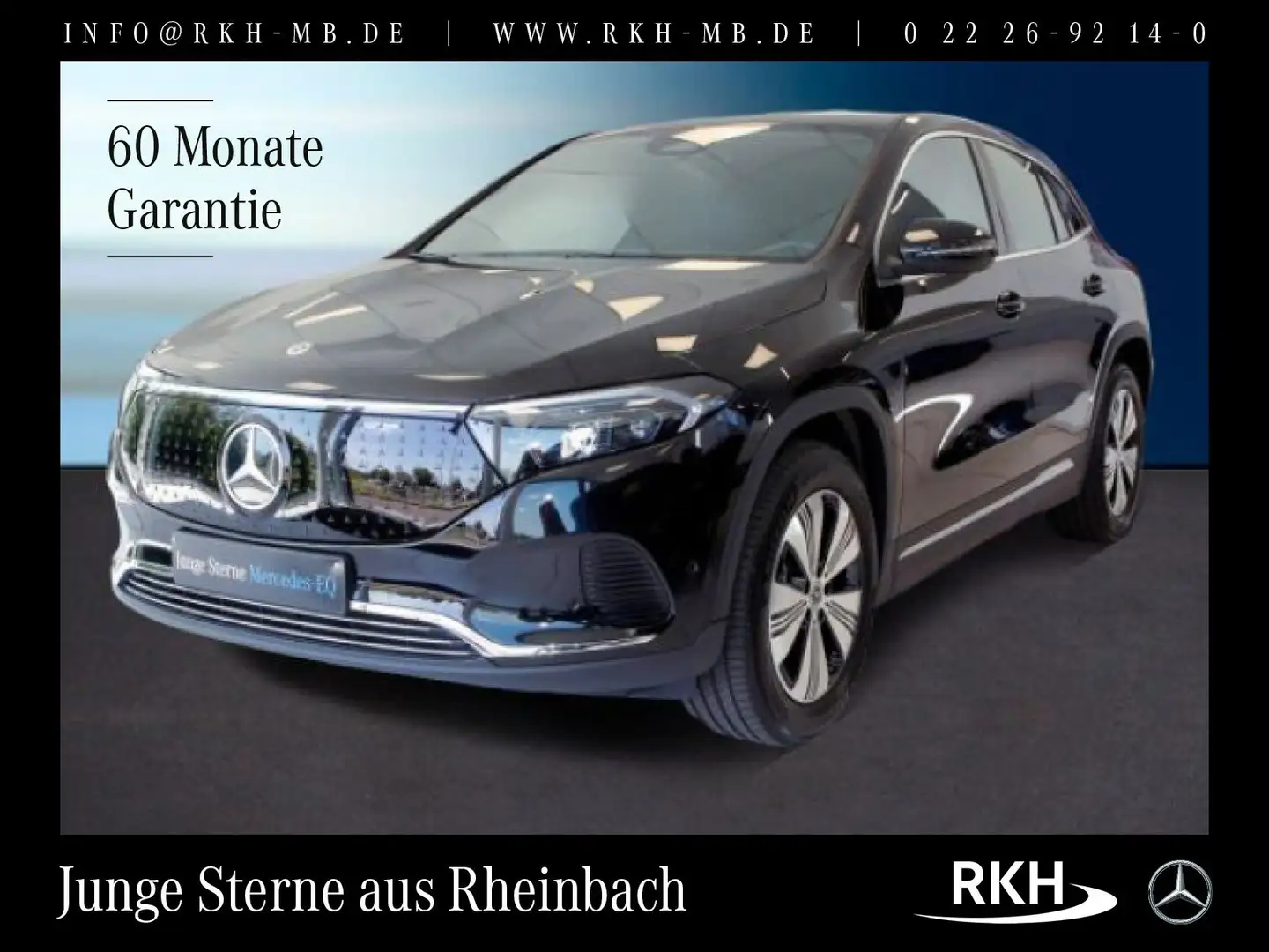 Mercedes-Benz EQA 250 EQA 250+ Progr./LED/Spiegel-Pa./RÜ-KA/Totw.-Ass. Negro - 1