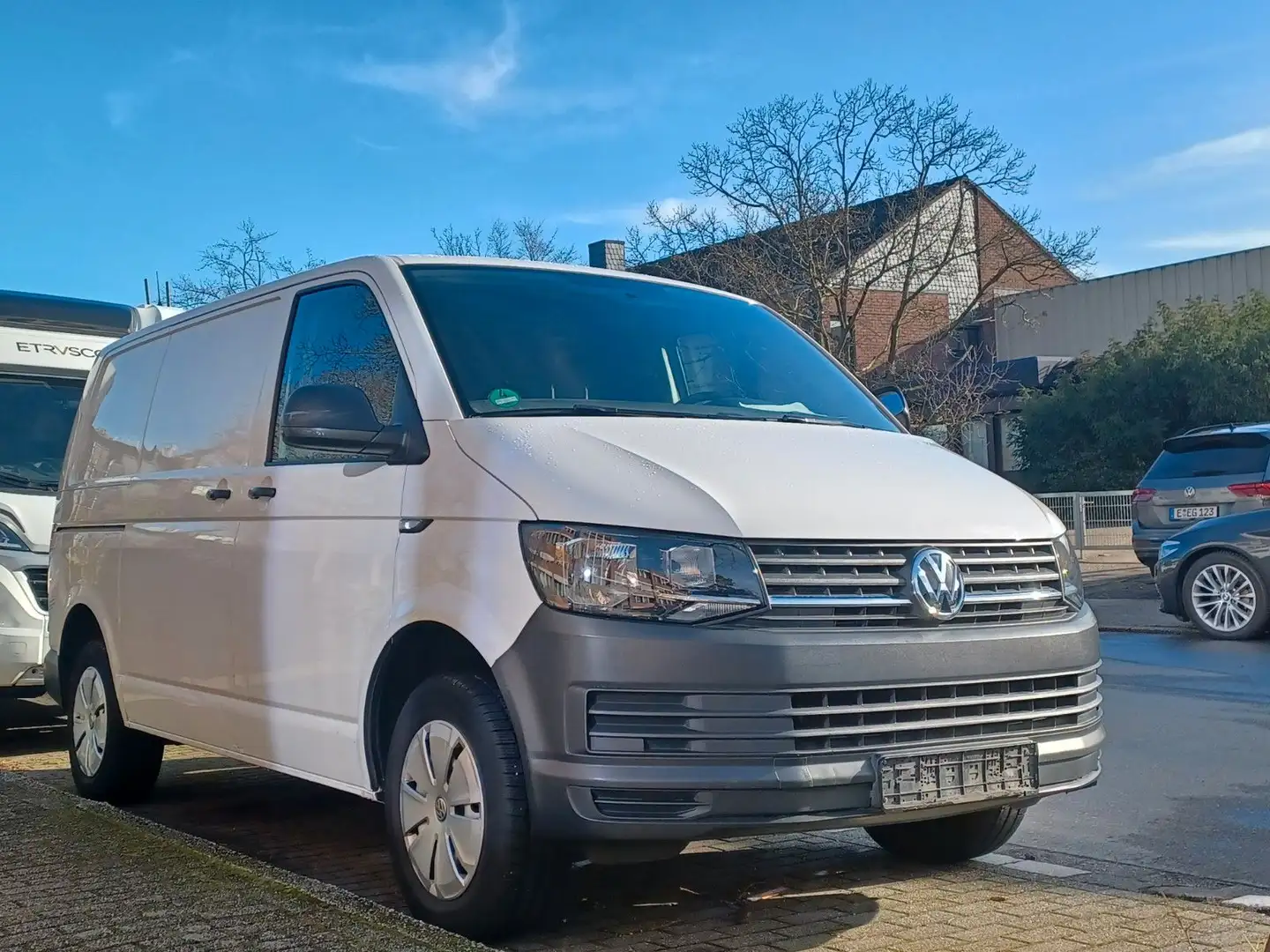 Volkswagen T6 Transporter Kasten EcoProfi Klima Navi Blanc - 1