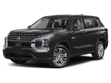 Black 2026 Mitsubishi Outlander Hybrid Plug-in SUV / Crossover All-Wheel Drive Automatic