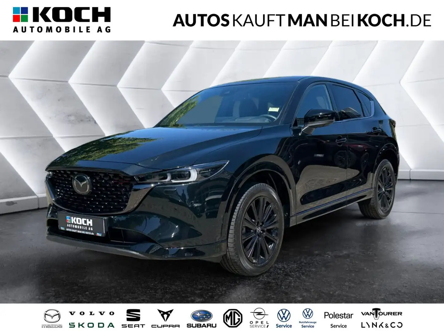 Mazda CX-5 SKY-G 194 5T 6AG Homura NAVI LED Bluetooth Zwart - 1