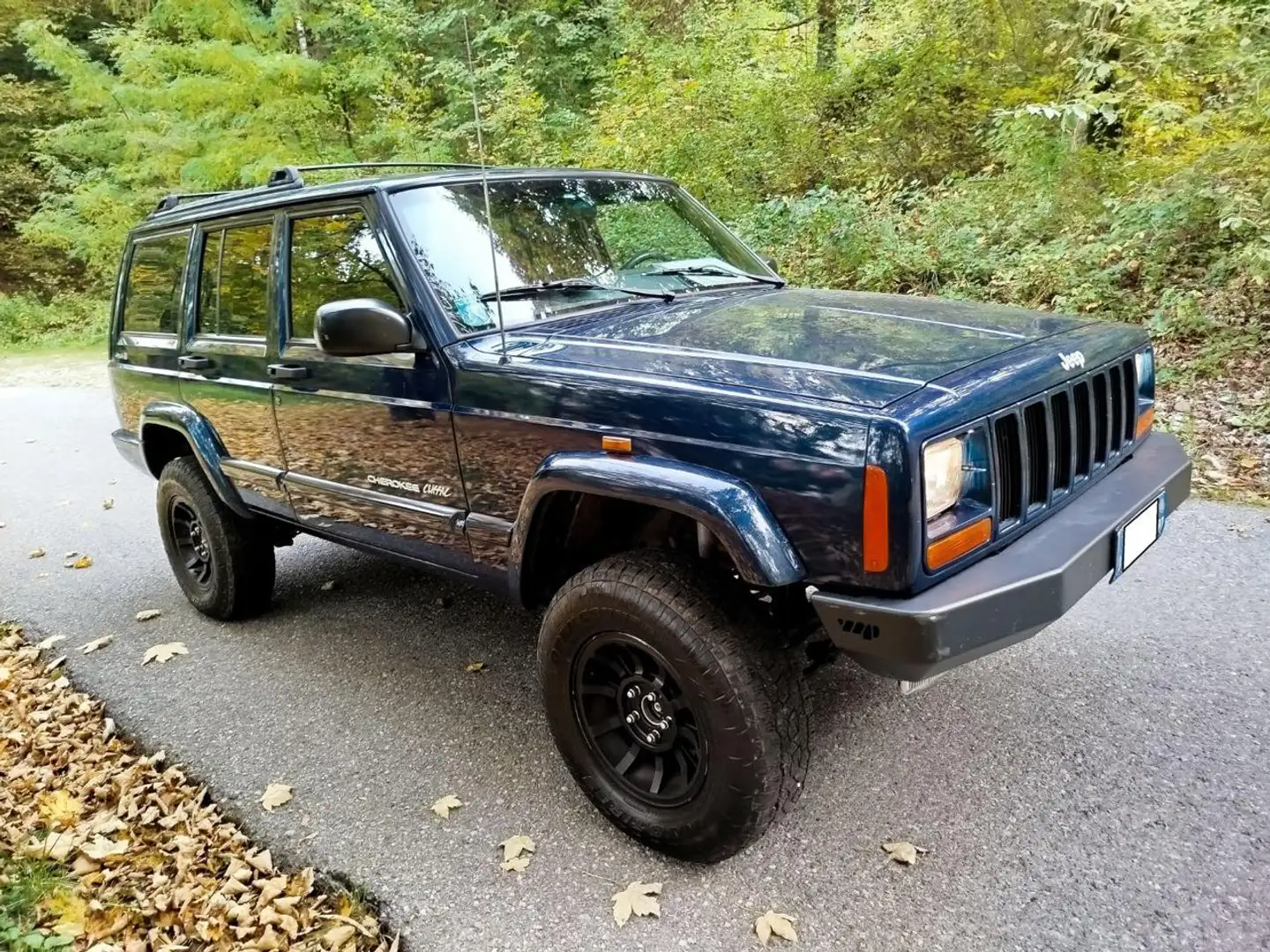 Jeep Cherokee 2.5 TD 5 porte Command-Trac Classic Modrá - 2