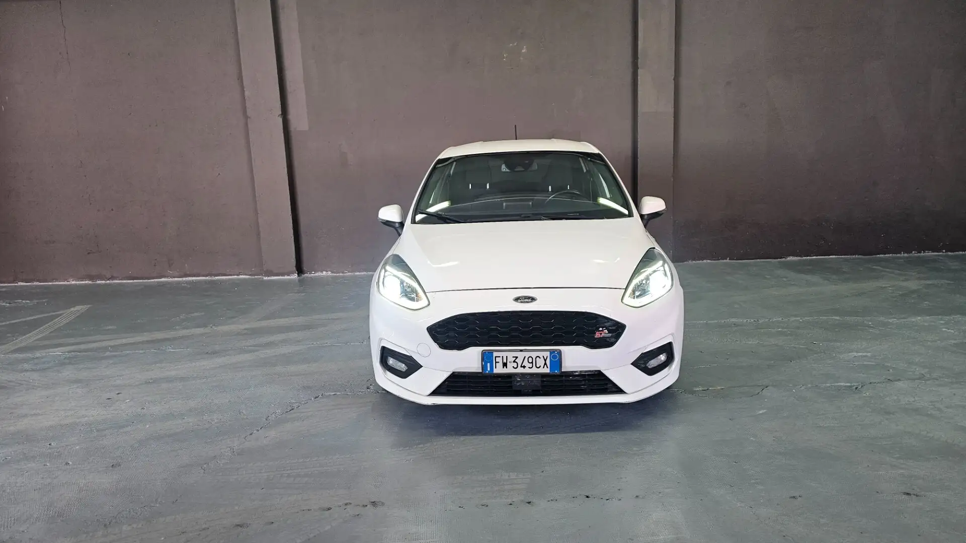 Ford Fiesta Fiesta 1.0 Ecoboost 95 CV 5 porte ST-Line Blanc - 2