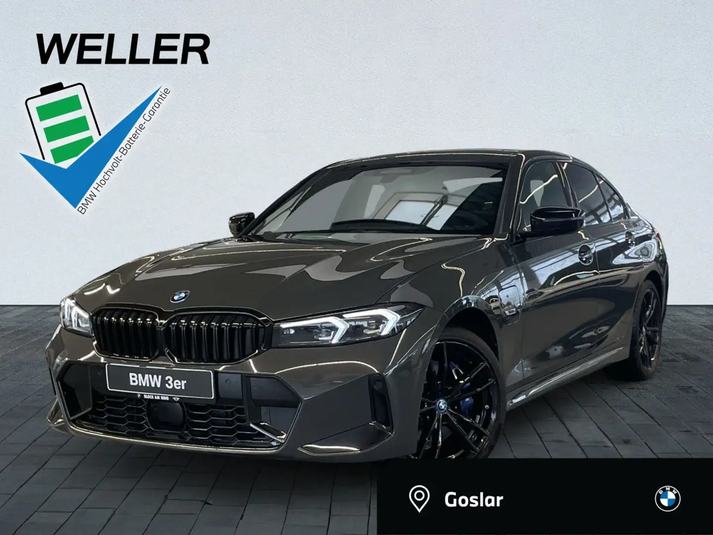 BMW 330 e Limousine Sportpaket Bluetooth Navi LED Klima Grijs - 1
