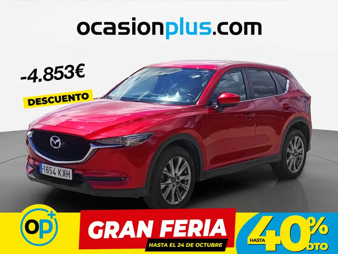 Mazda CX-5 2.0 Skyactiv-G Zenith 2WD Aut. 121kW Rojo - 1